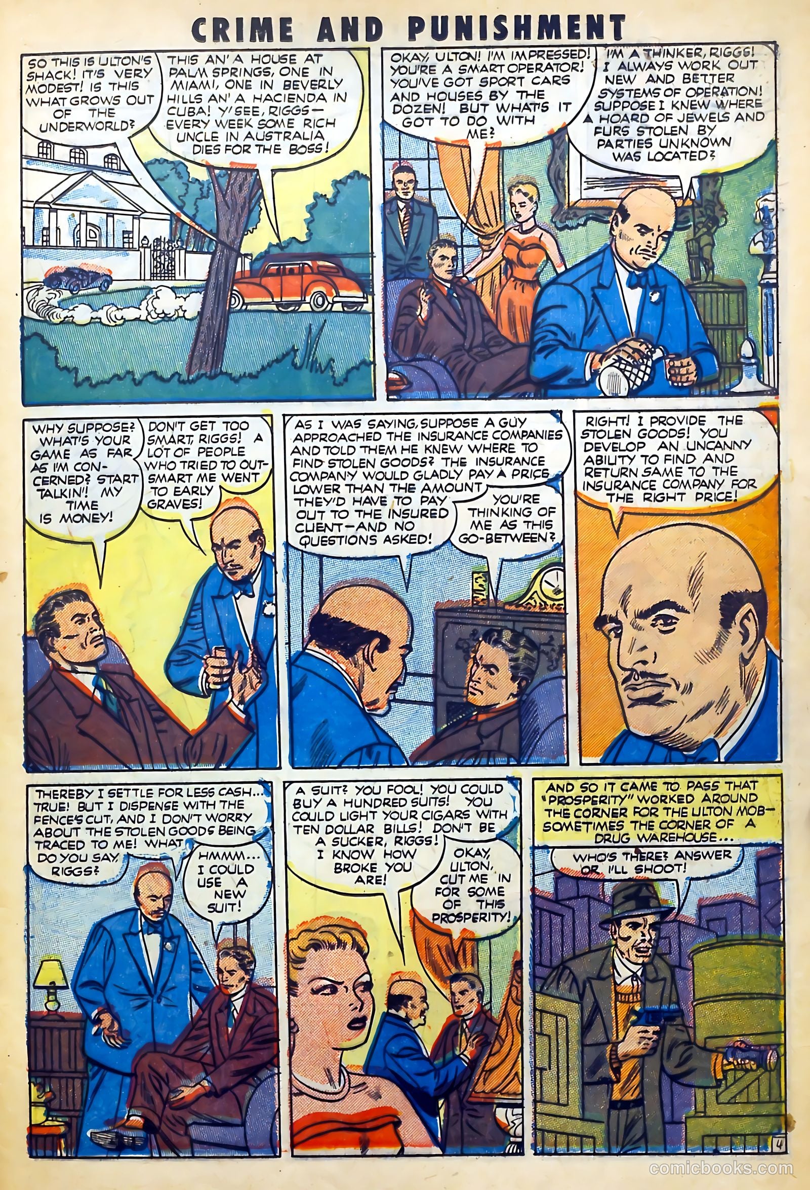 Crime and Punishment #47 (1952) — page 23 of 36