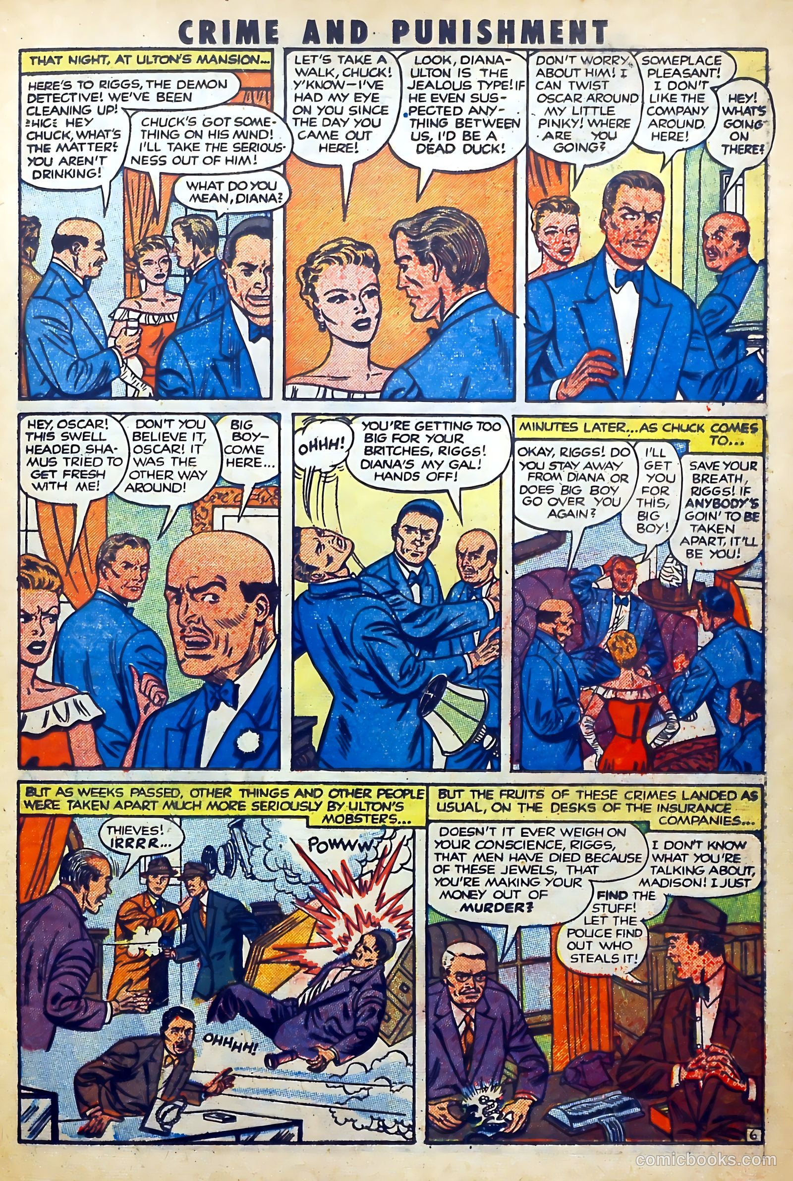 Crime and Punishment #47 (1952) — page 25 of 36