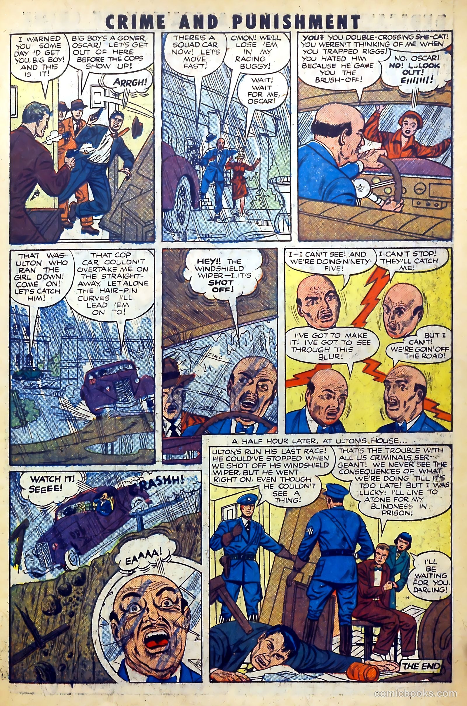 Crime and Punishment #47 (1952) — page 27 of 36