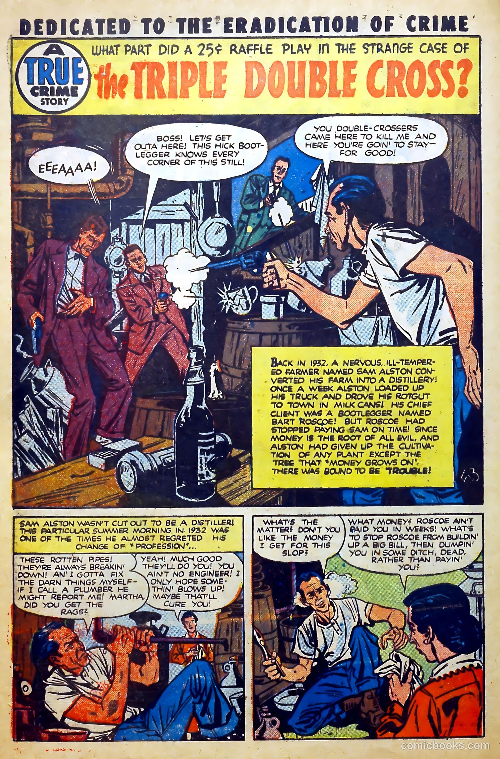 Crime and Punishment #47 (1952) — page 28 of 36