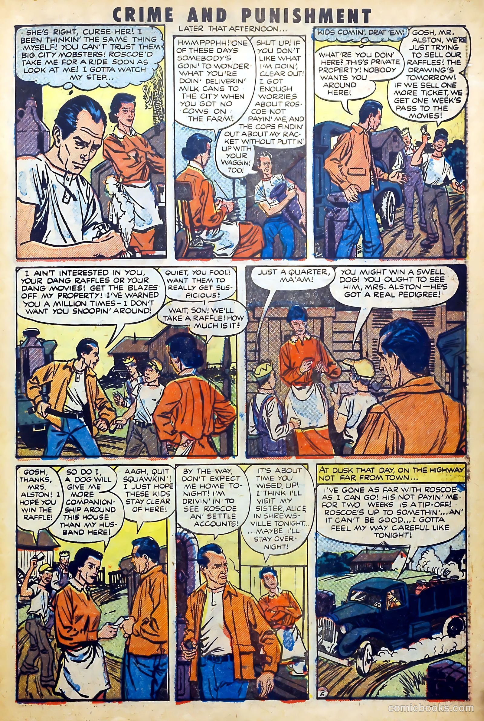Crime and Punishment #47 (1952) — page 29 of 36