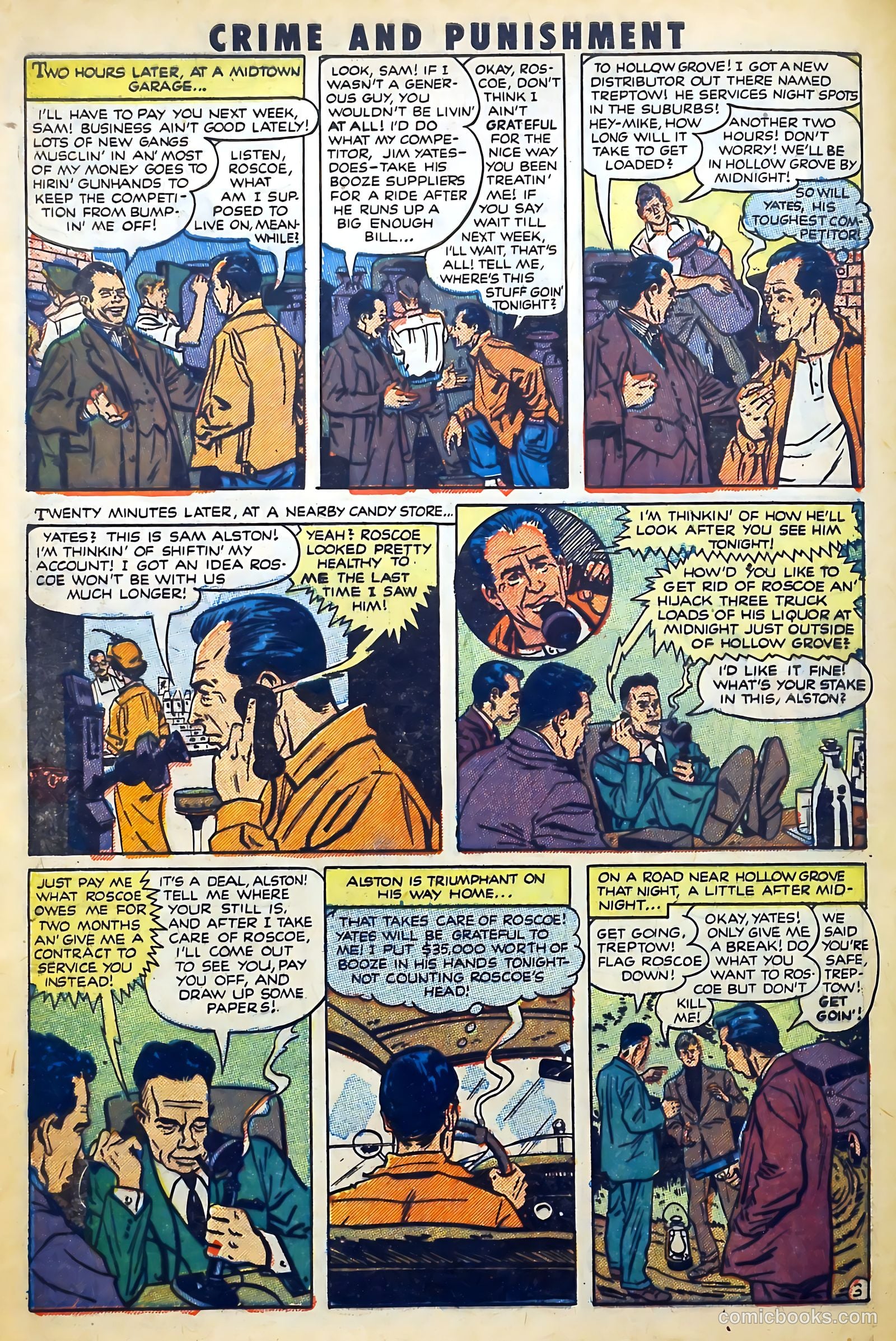 Crime and Punishment #47 (1952) — page 30 of 36