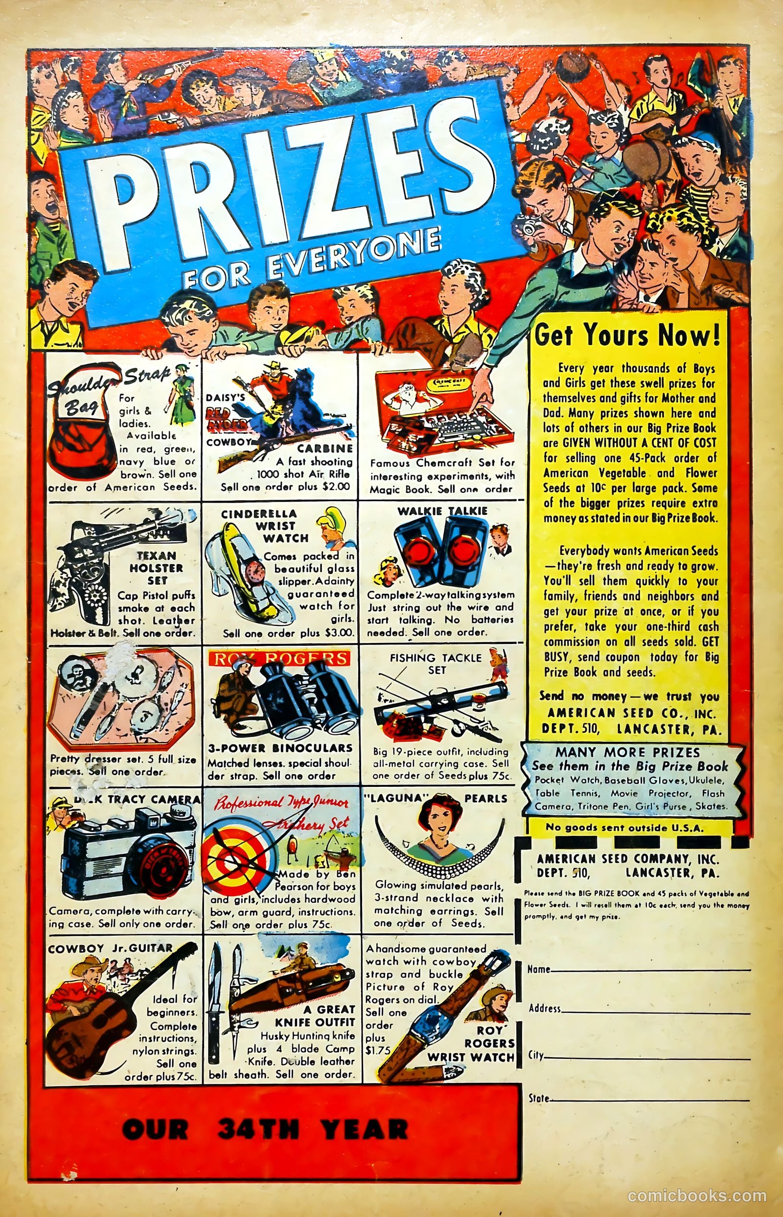 Crime and Punishment #47 (1952) — page 36 of 36