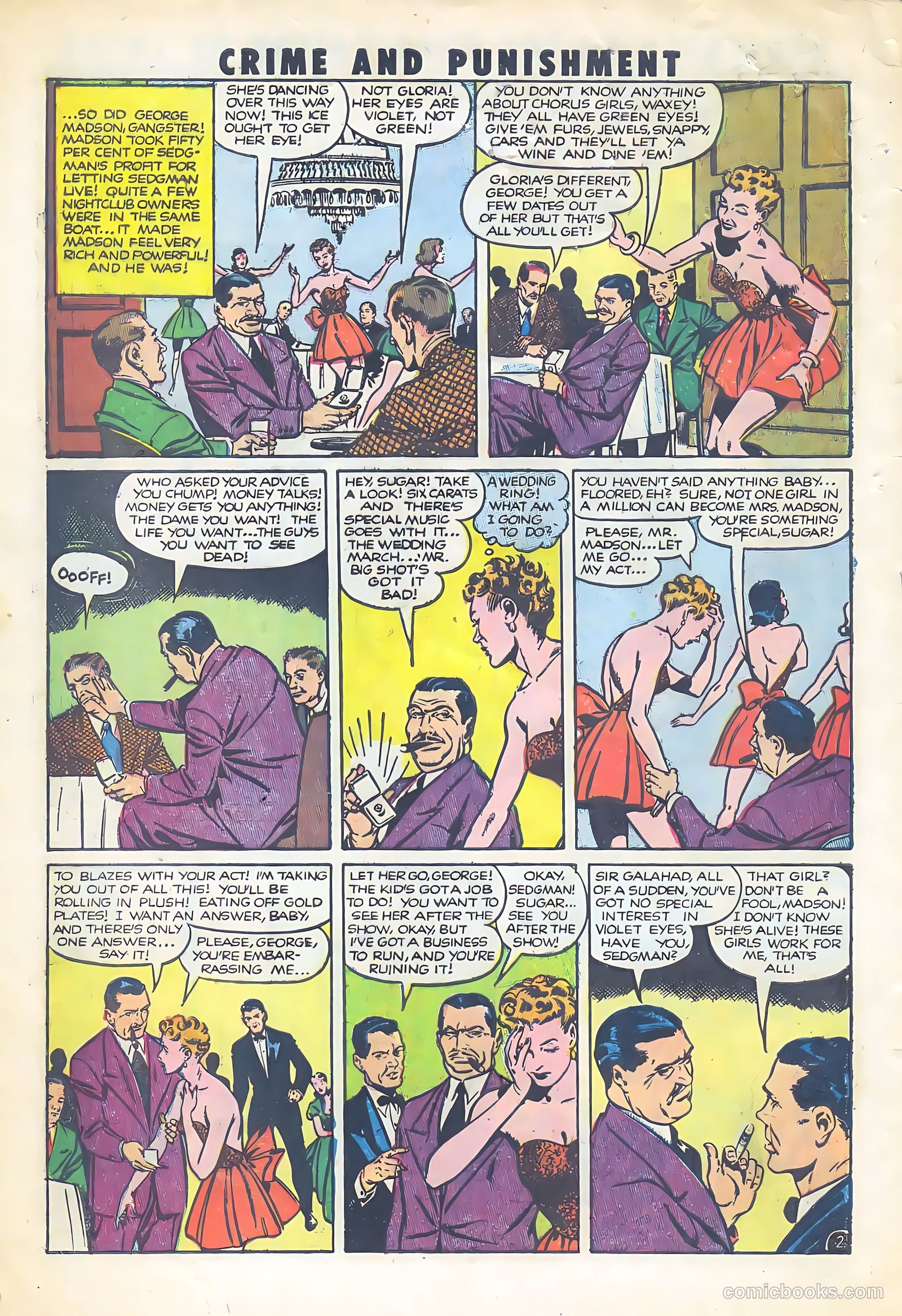 Crime and Punishment #48 (1952) — page 4 of 36