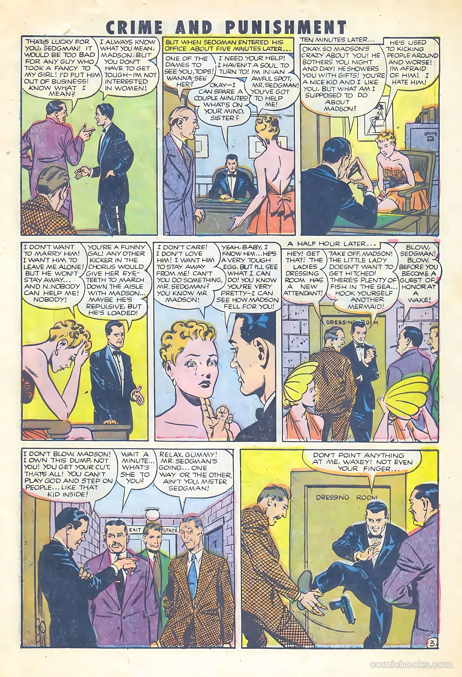 Crime and Punishment #48 (1952) — page 5 of 36