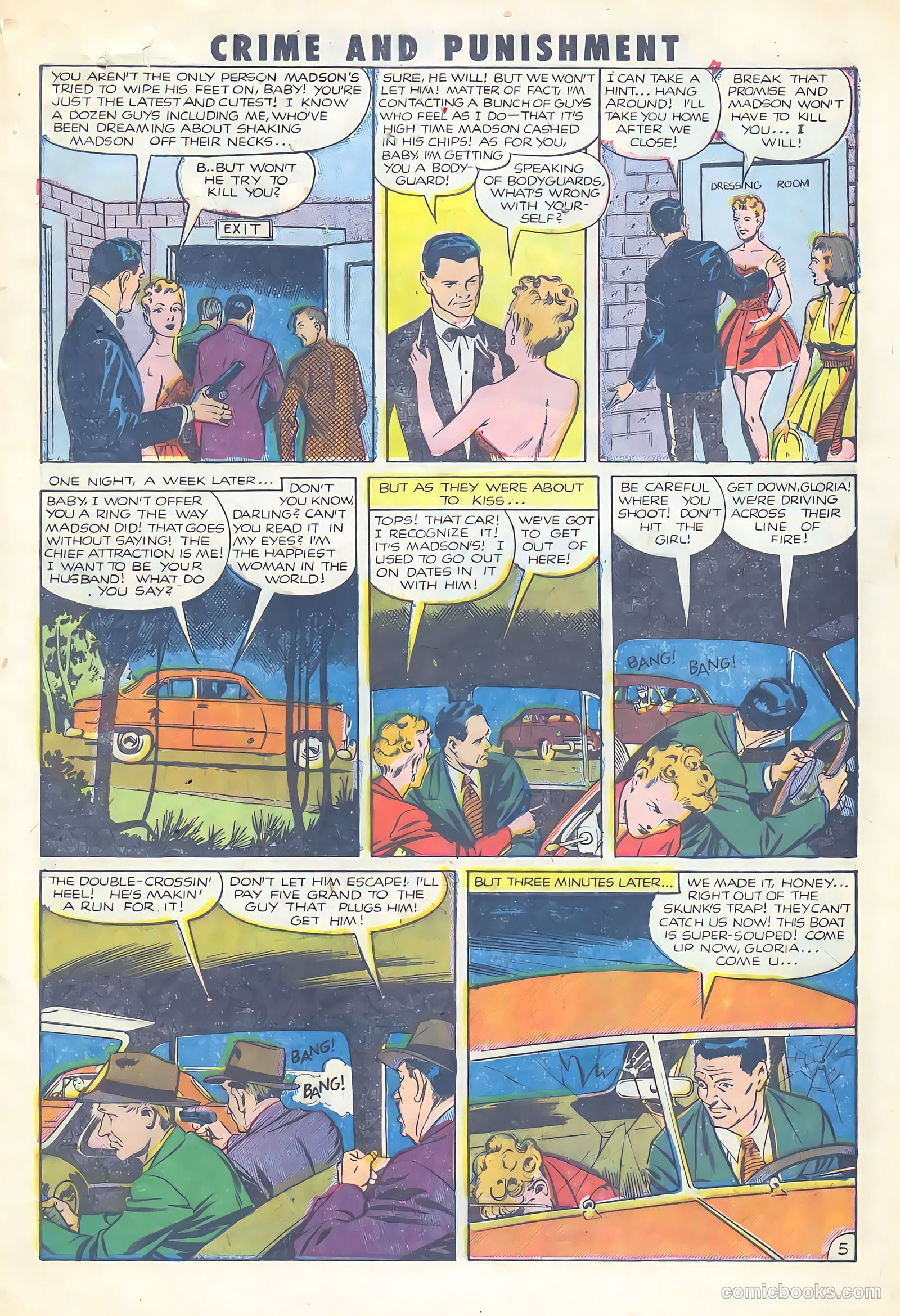 Crime and Punishment #48 (1952) — page 7 of 36