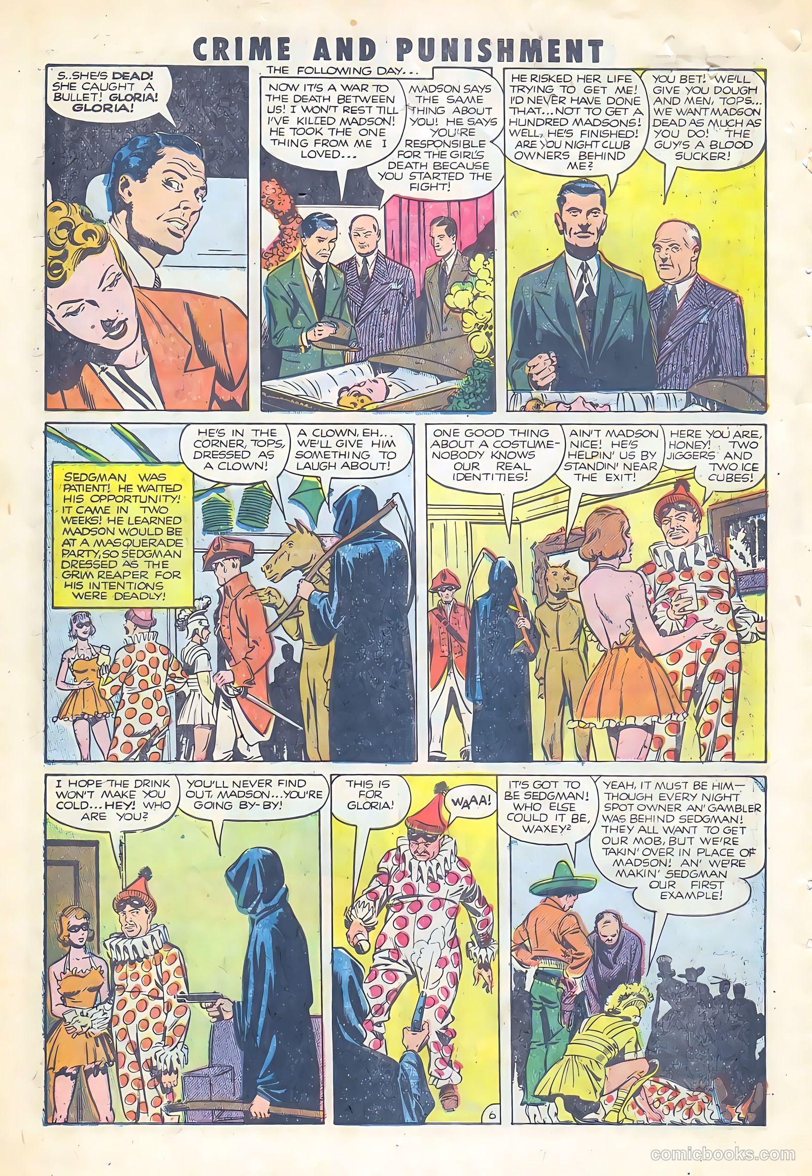 Crime and Punishment #48 (1952) — page 8 of 36