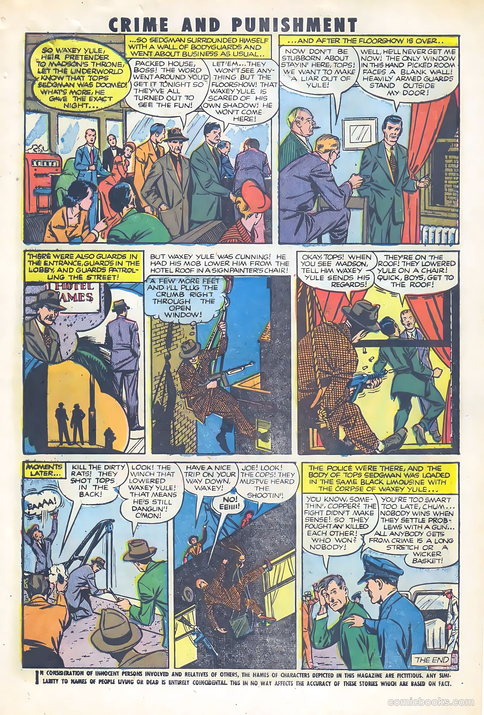 Crime and Punishment #48 (1952) — page 9 of 36