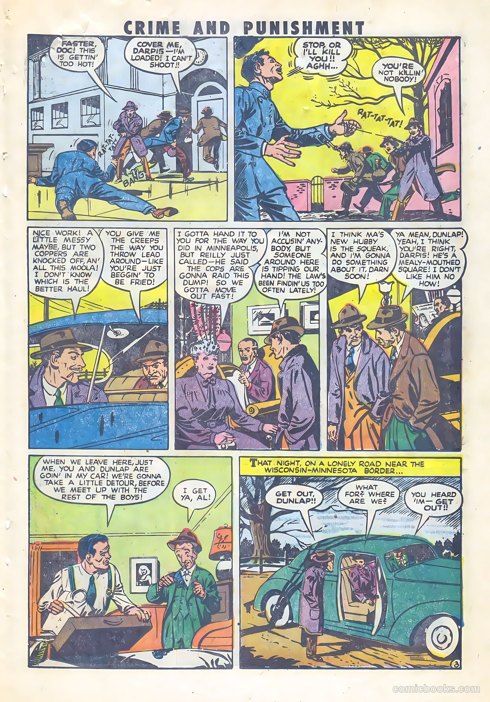 Crime and Punishment #48 (1952) — page 13 of 36