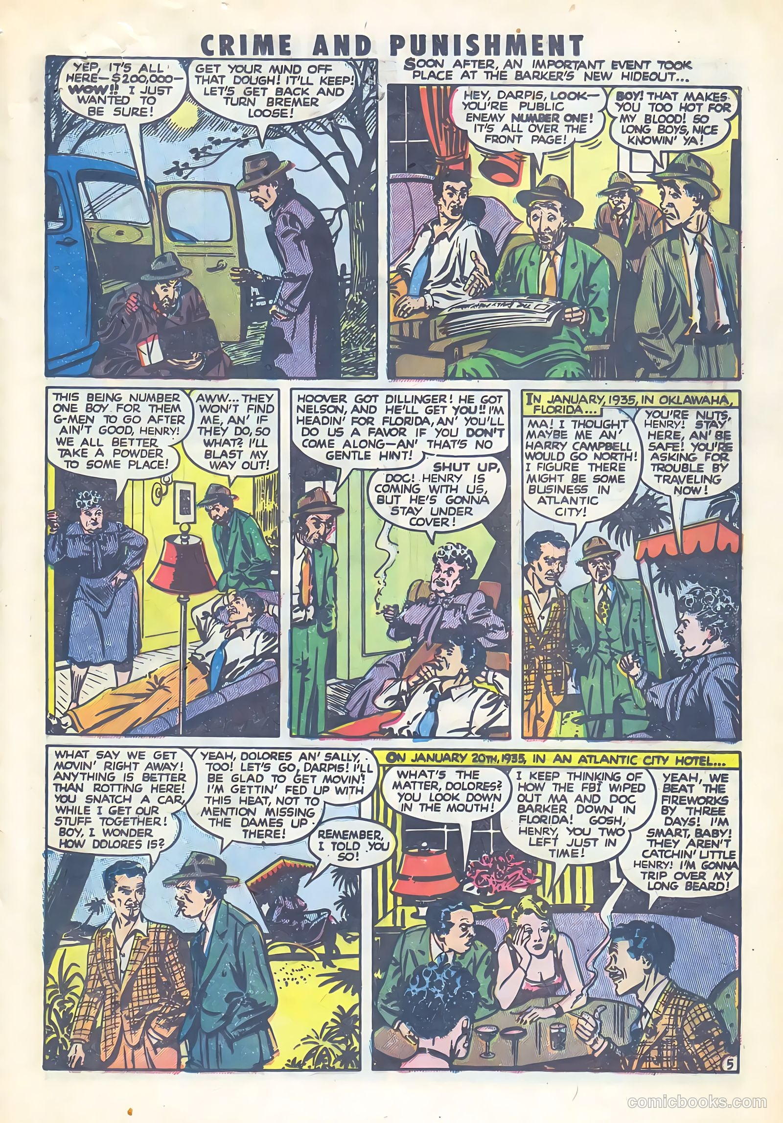 Crime and Punishment #48 (1952) — page 15 of 36