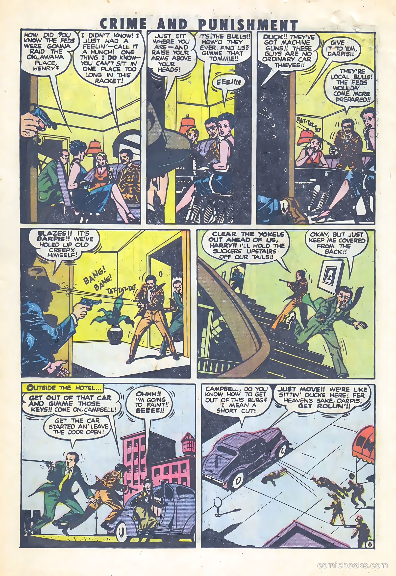 Crime and Punishment #48 (1952) — page 16 of 36