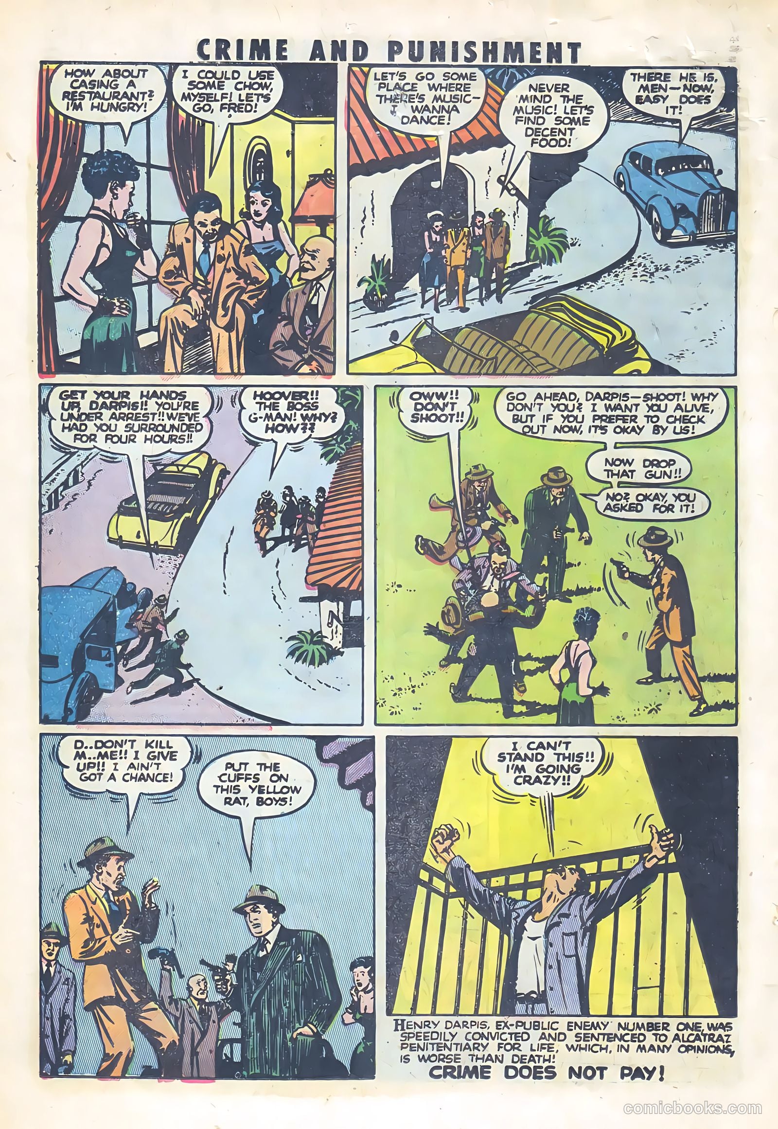 Crime and Punishment #48 (1952) — page 18 of 36