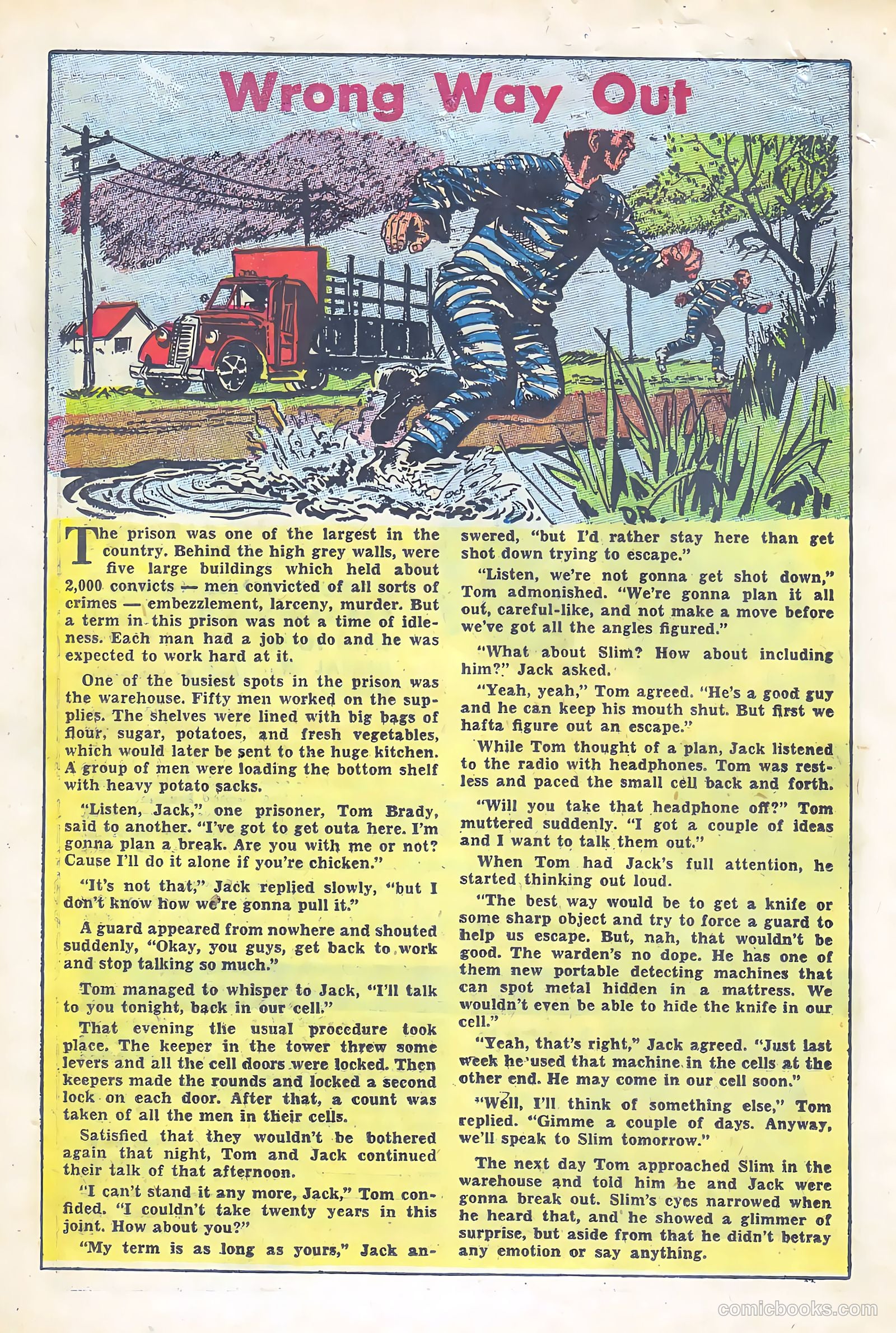 Crime and Punishment #48 (1952) — page 20 of 36