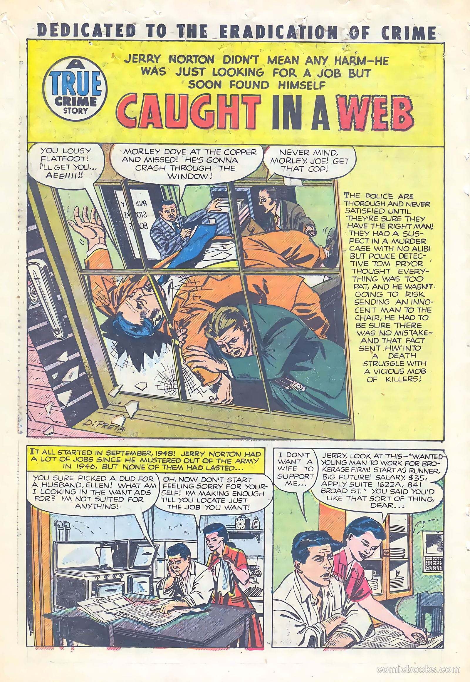 Crime and Punishment #48 (1952) — page 22 of 36