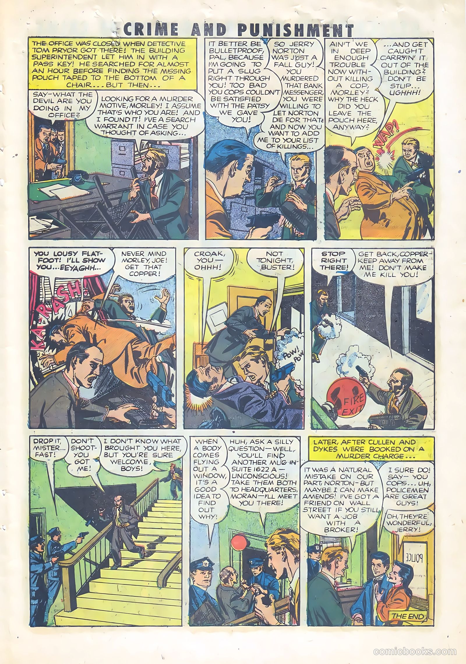 Crime and Punishment #48 (1952) — page 27 of 36