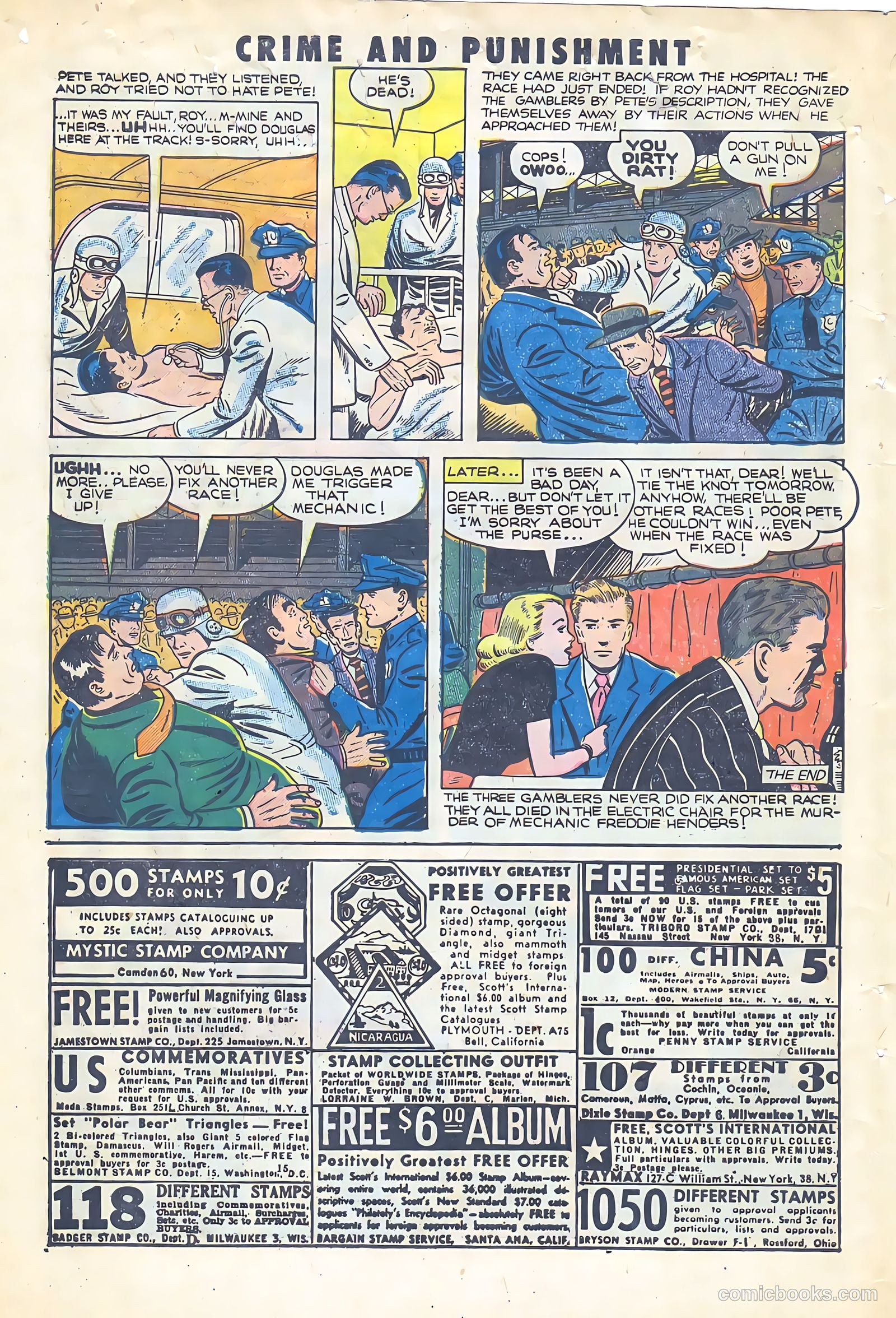 Crime and Punishment #48 (1952) — page 32 of 36