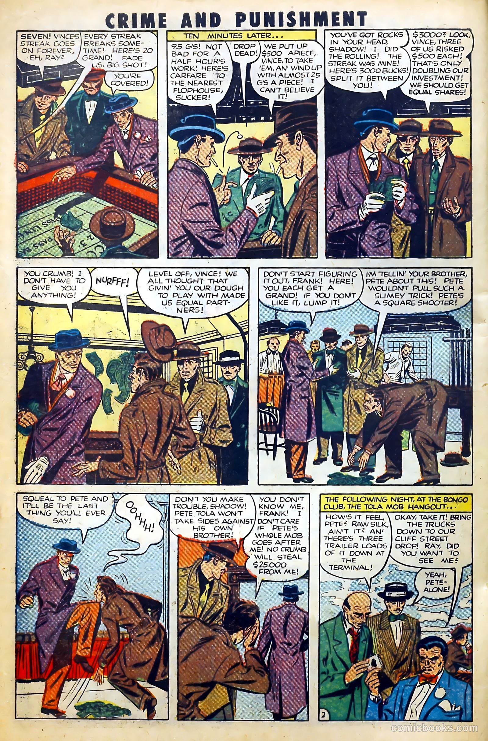 Crime and Punishment #49 (1952) — page 4 of 36