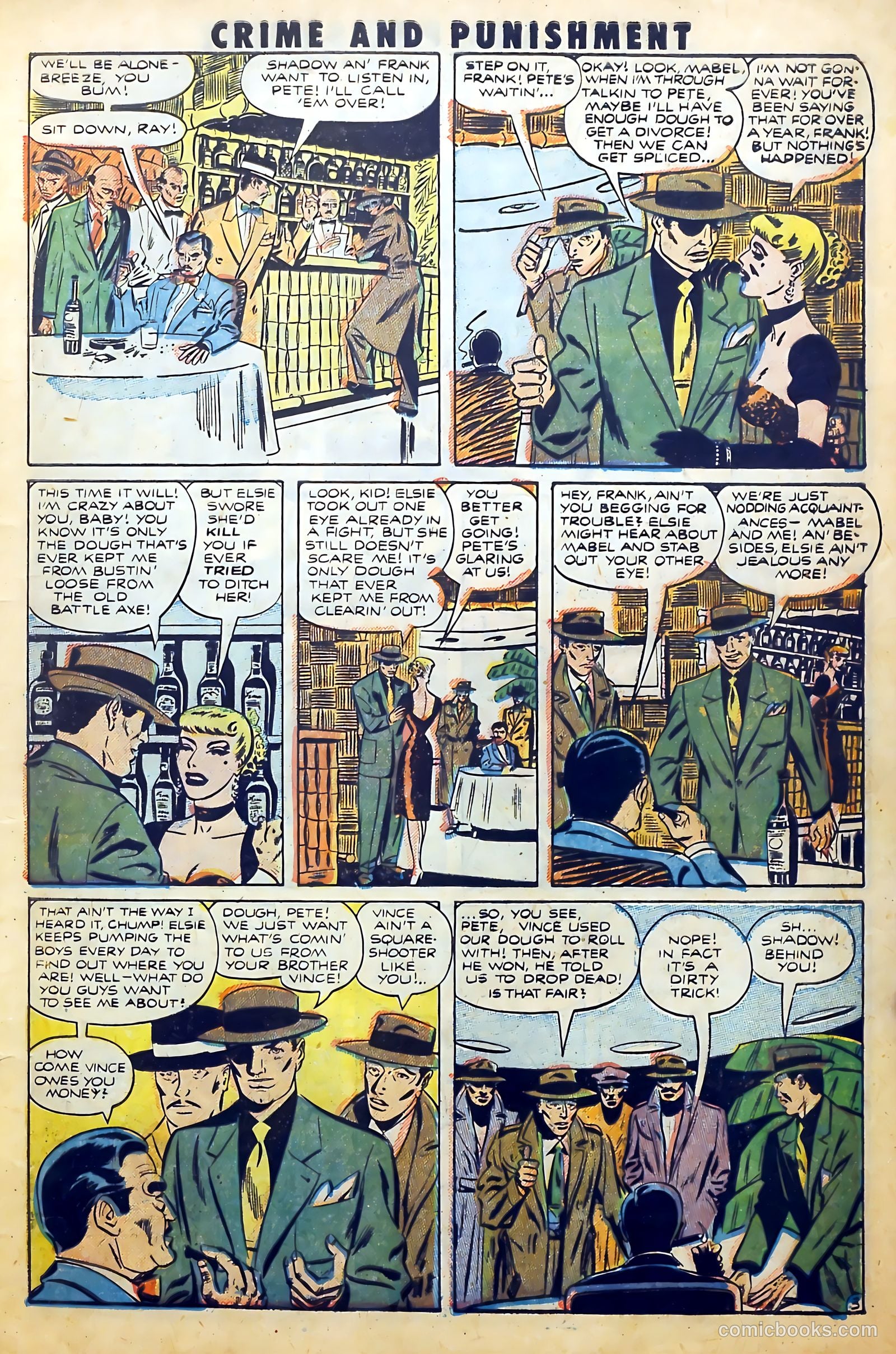 Crime and Punishment #49 (1952) — page 5 of 36
