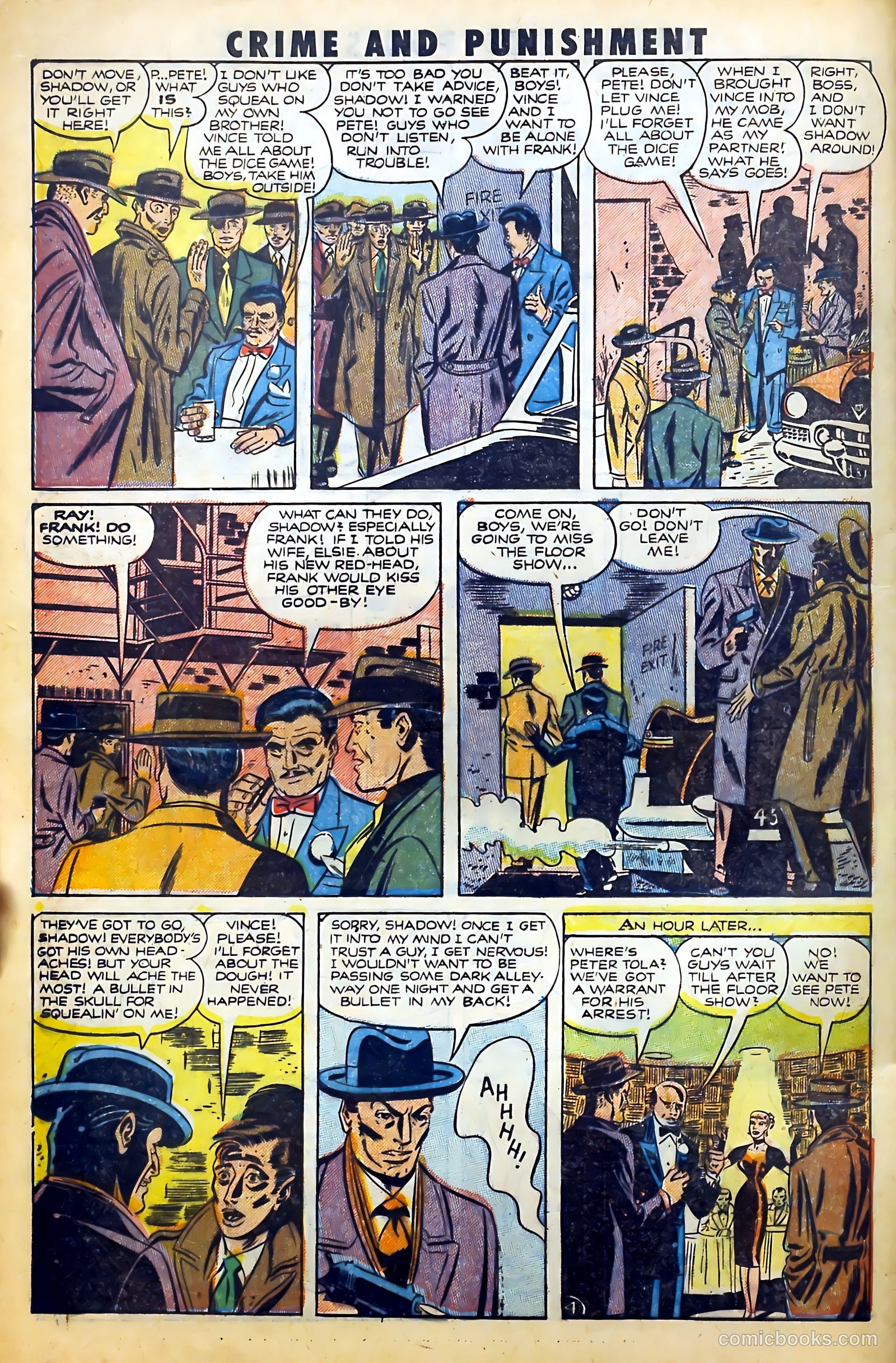 Crime and Punishment #49 (1952) — page 6 of 36
