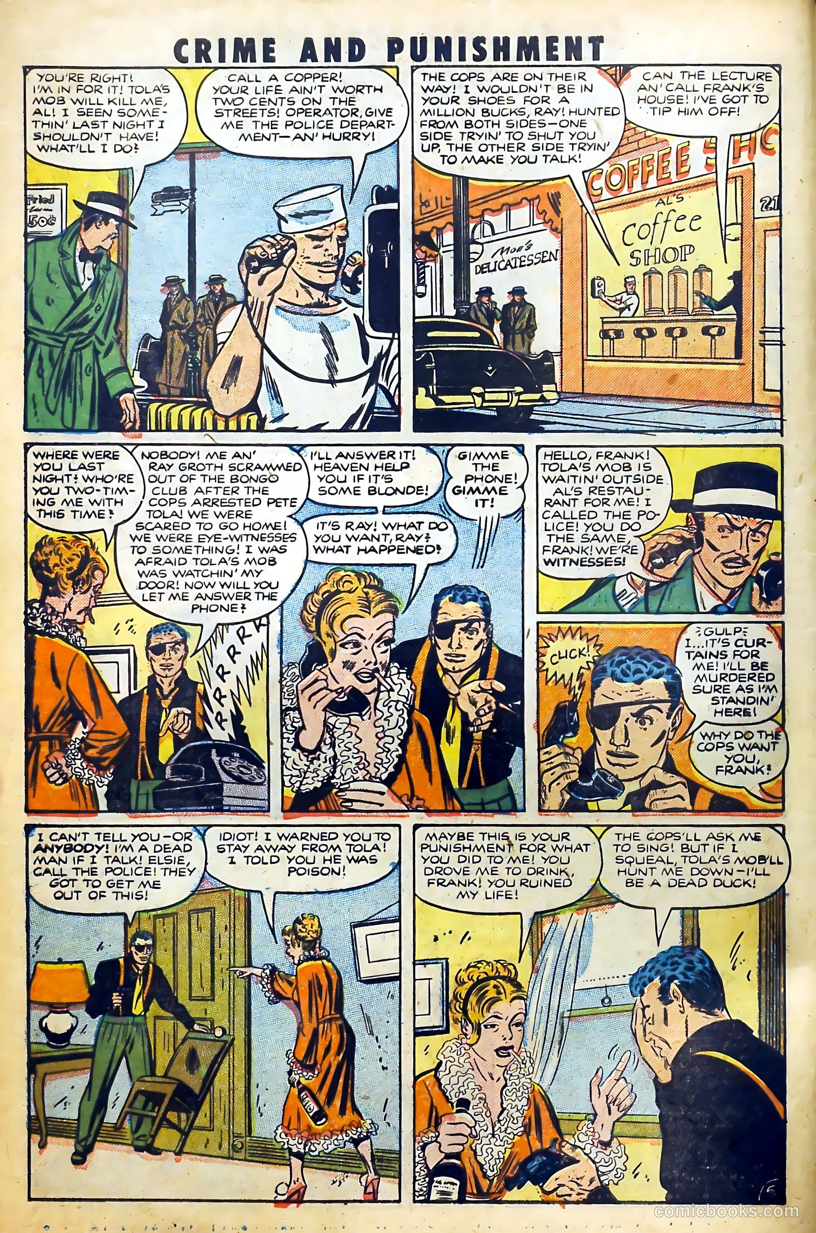 Crime and Punishment #49 (1952) — page 8 of 36
