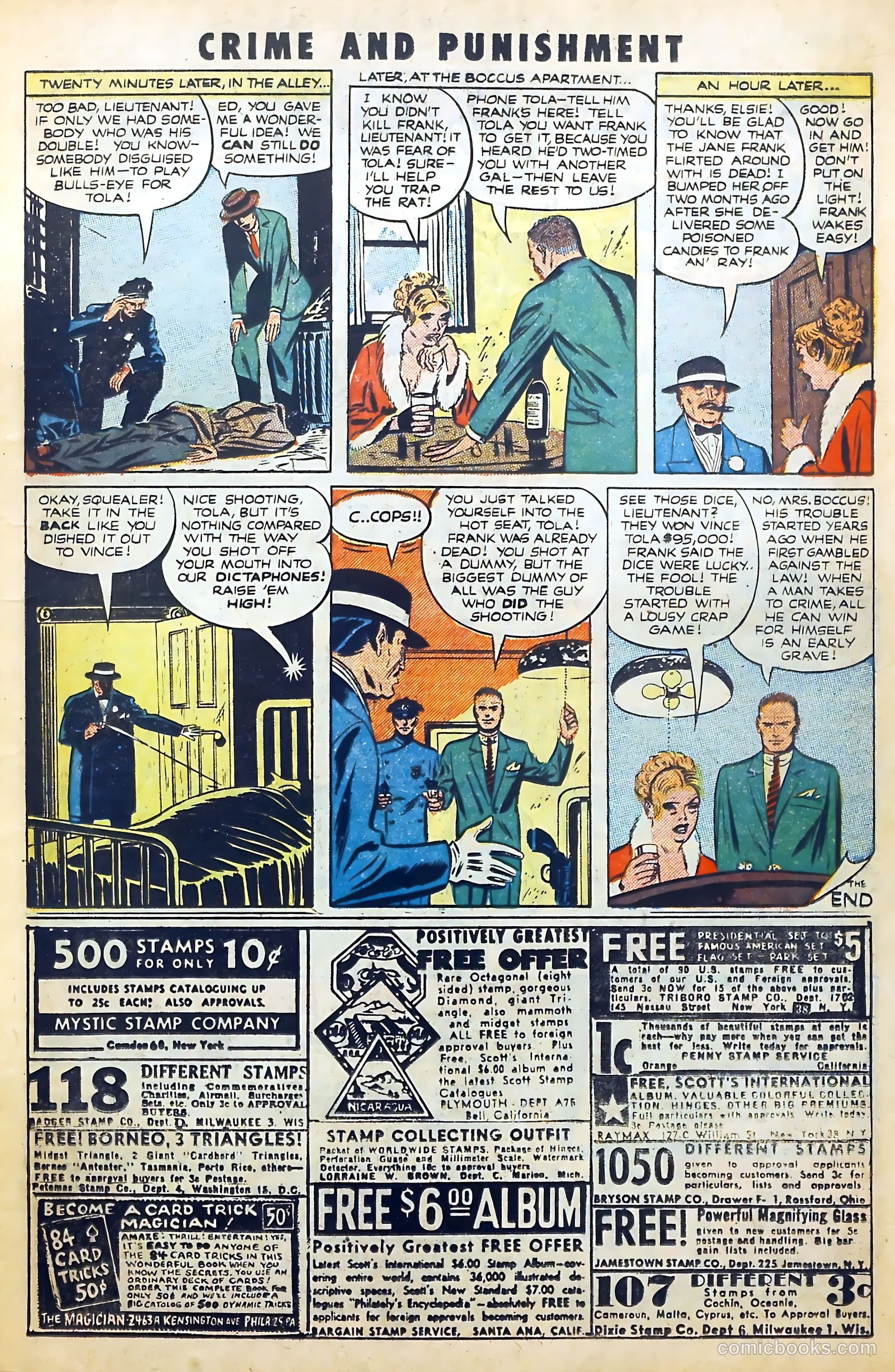 Crime and Punishment #49 (1952) — page 11 of 36