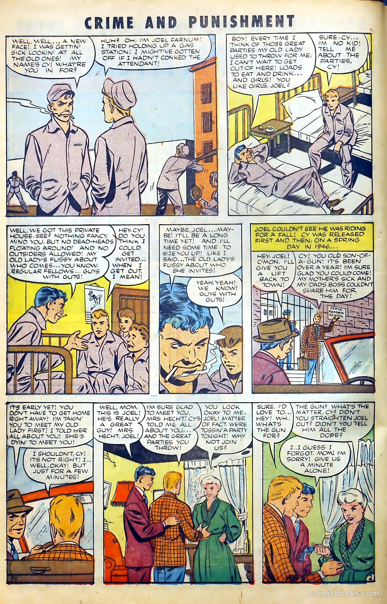 Crime and Punishment #49 (1952) — page 14 of 36