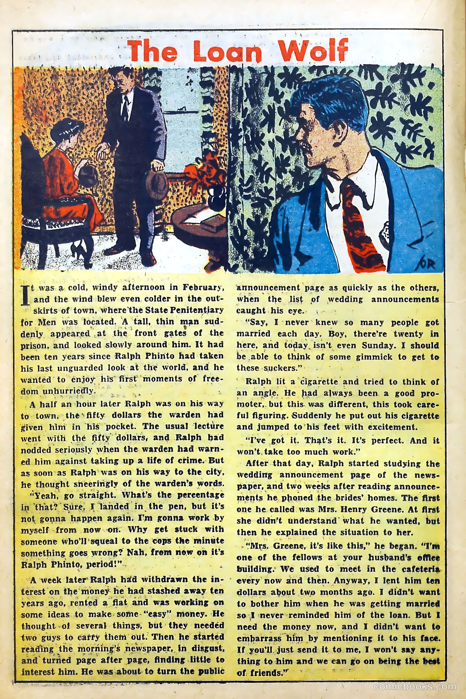 Crime and Punishment #49 (1952) — page 20 of 36