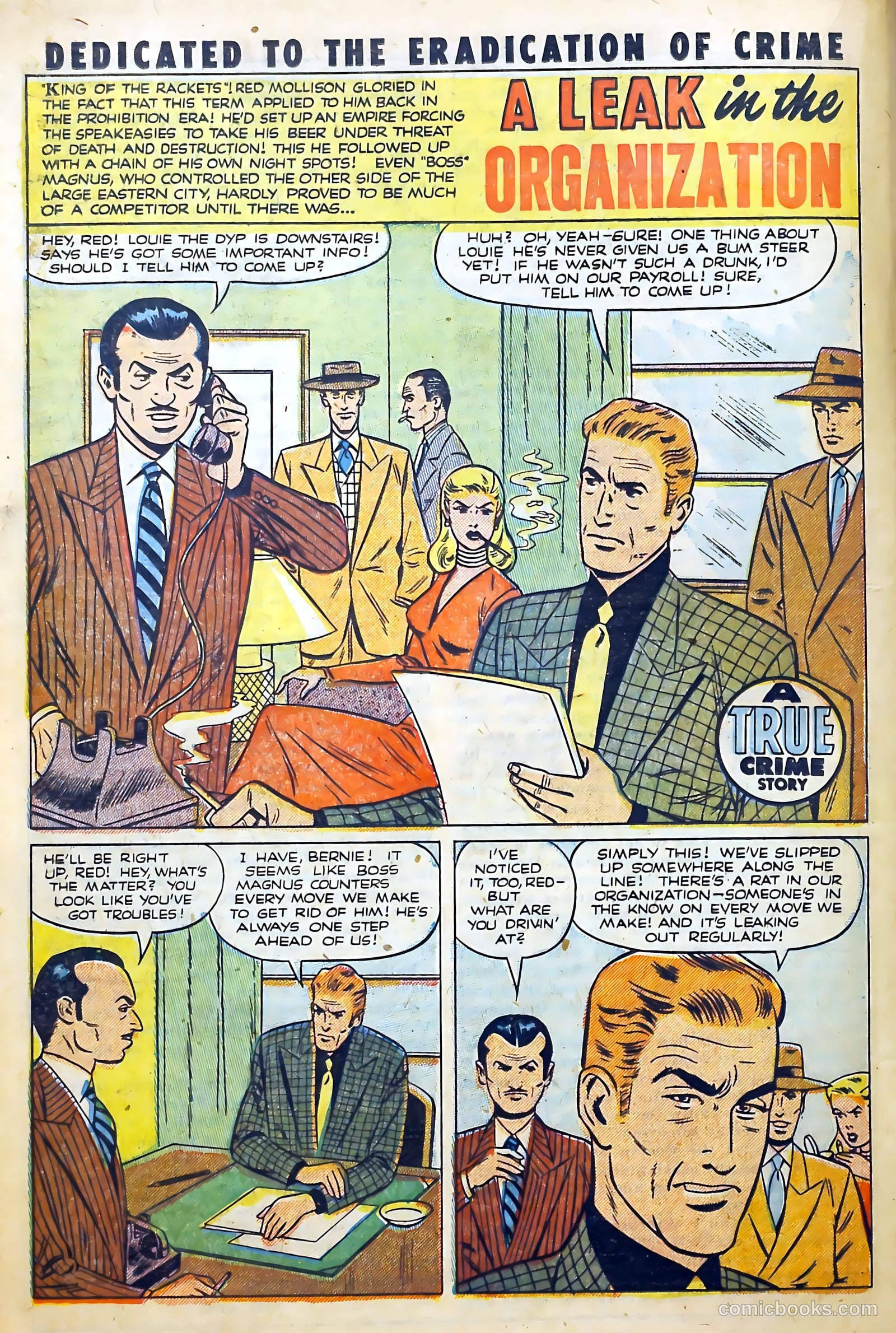 Crime and Punishment #49 (1952) — page 22 of 36