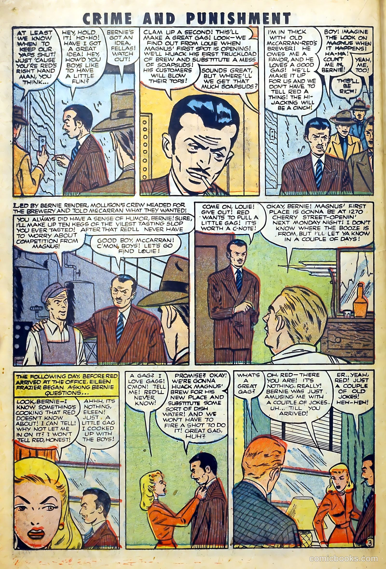 Crime and Punishment #49 (1952) — page 24 of 36
