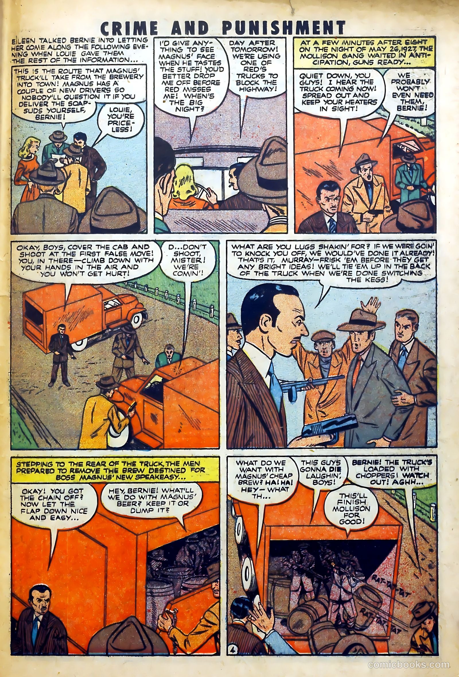 Crime and Punishment #49 (1952) — page 25 of 36