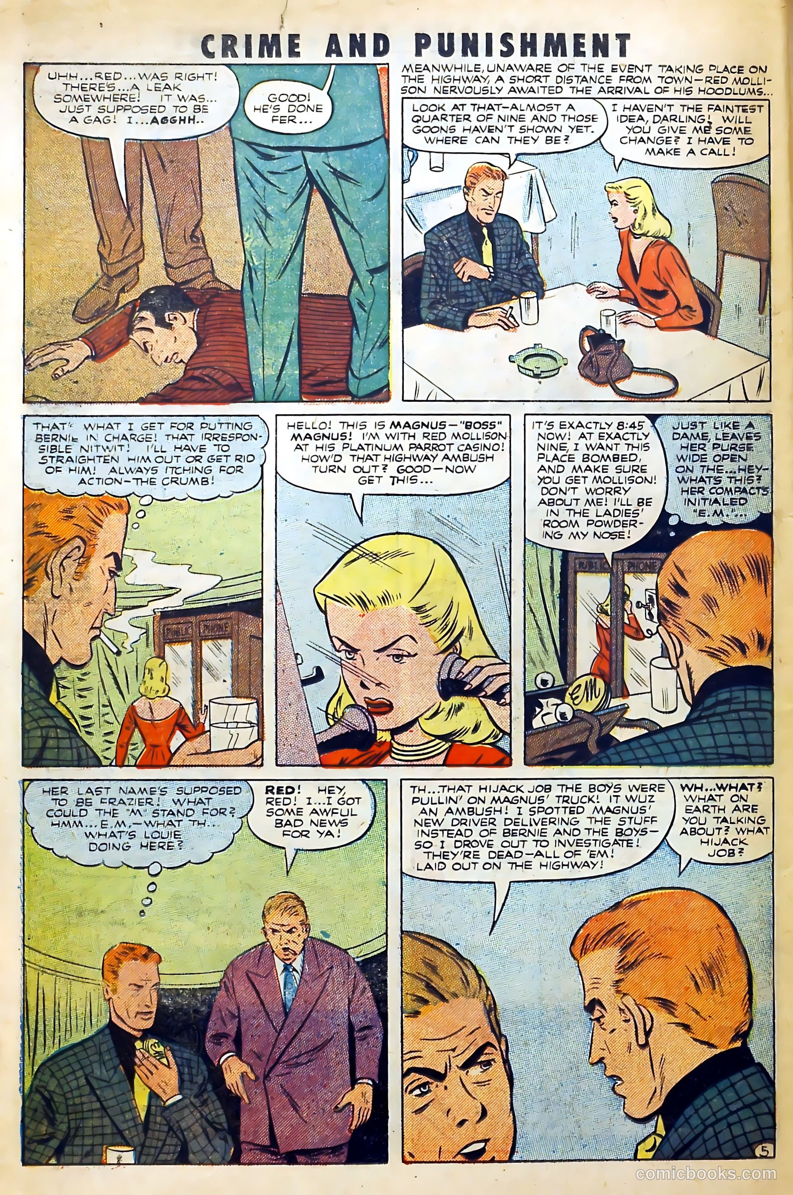 Crime and Punishment #49 (1952) — page 26 of 36
