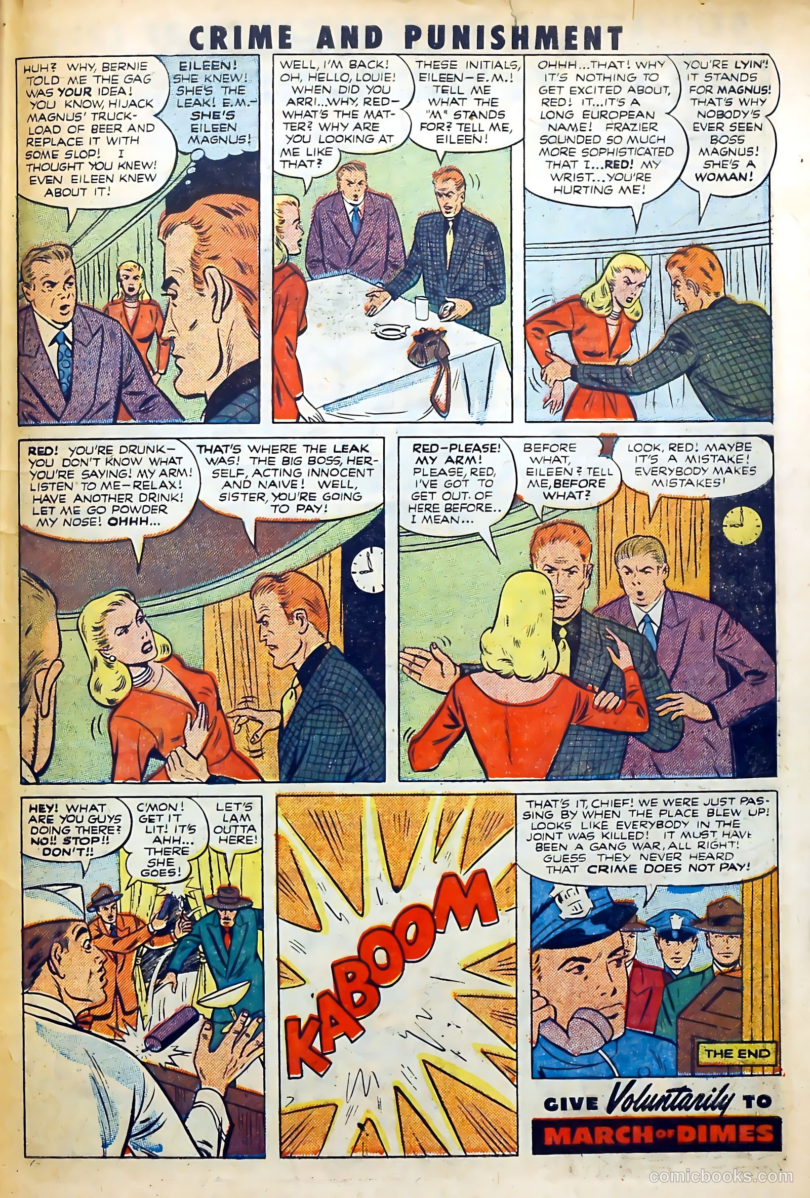 Crime and Punishment #49 (1952) — page 27 of 36