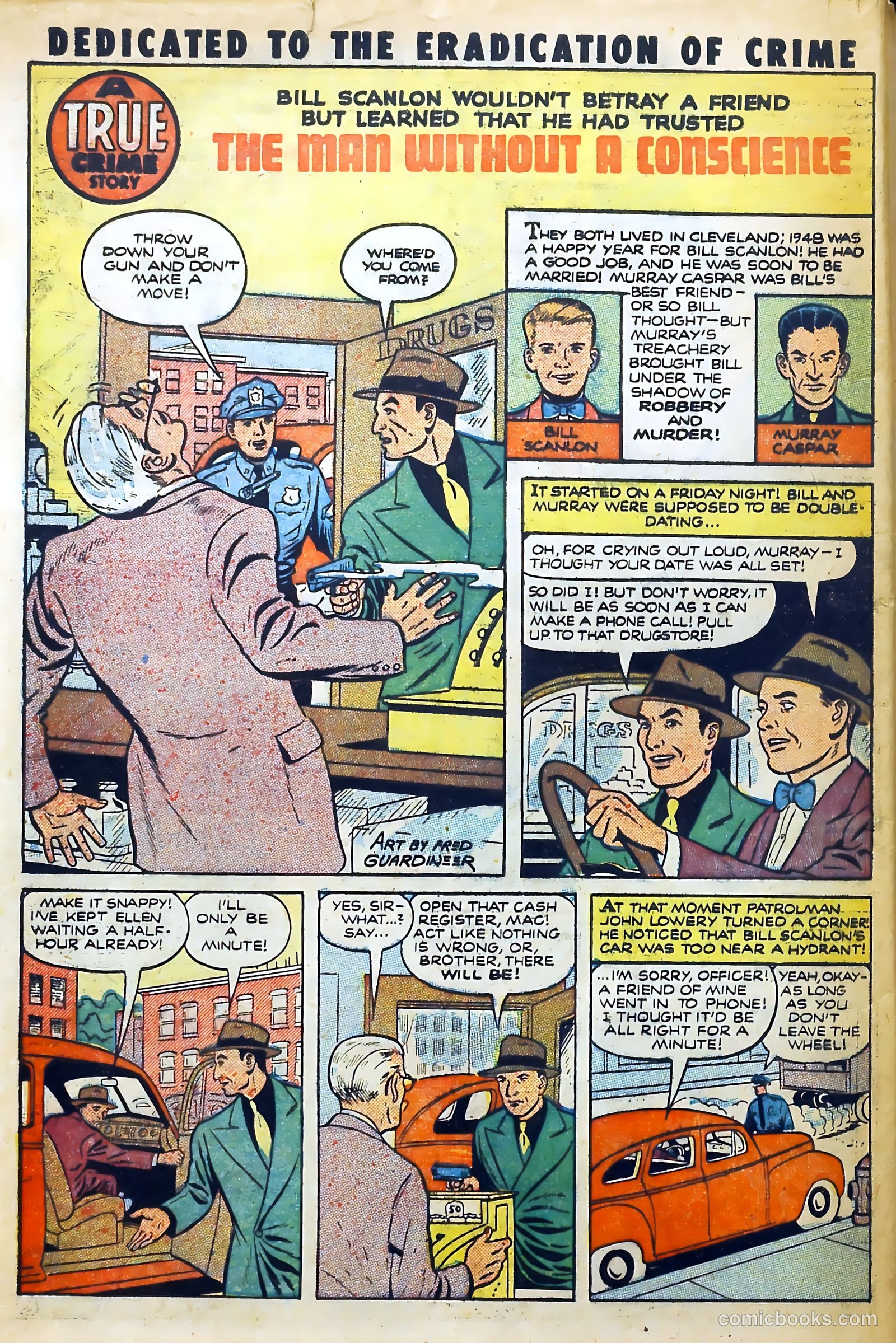 Crime and Punishment #49 (1952) — page 28 of 36