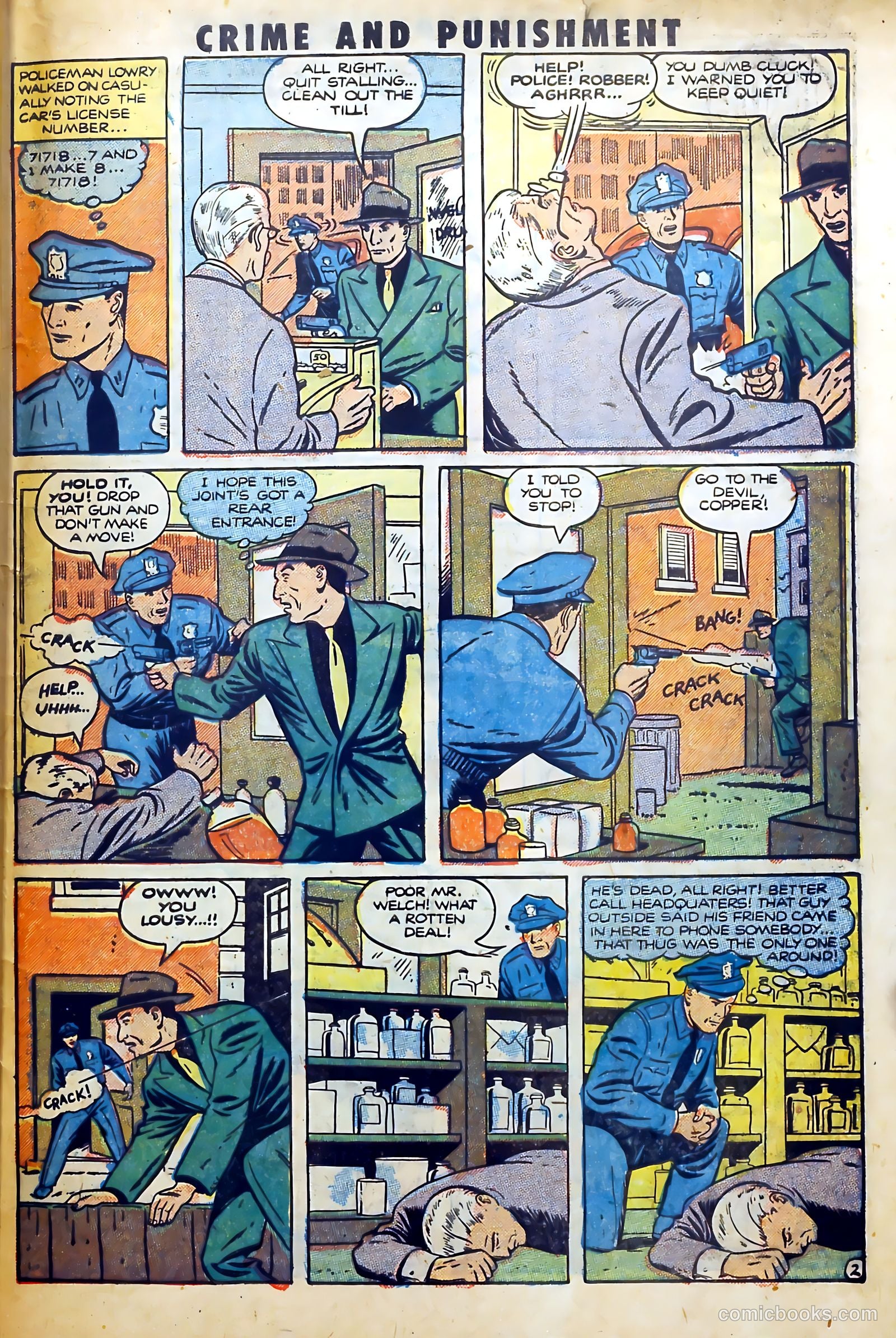 Crime and Punishment #49 (1952) — page 29 of 36