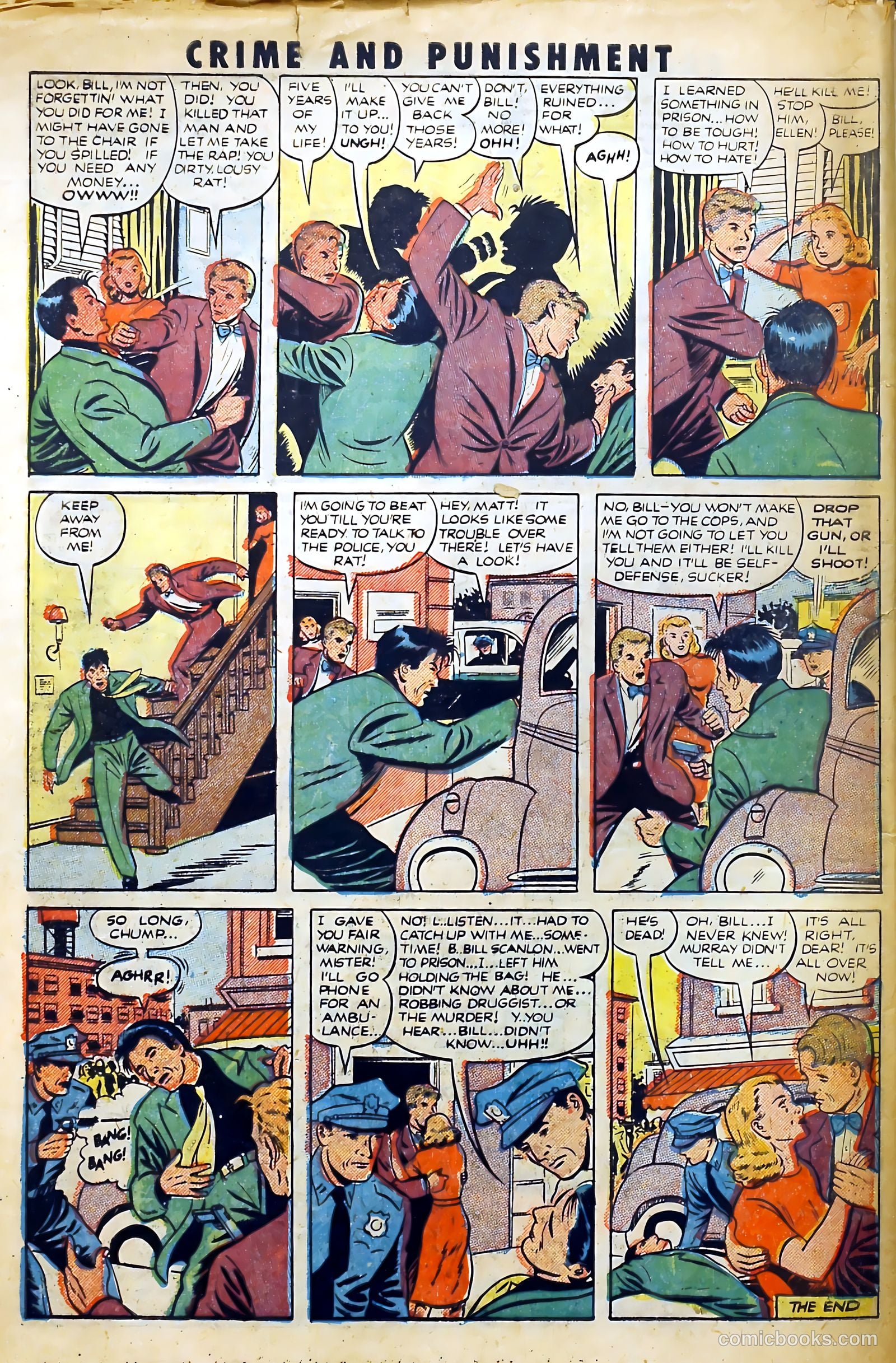 Crime and Punishment #49 (1952) — page 32 of 36