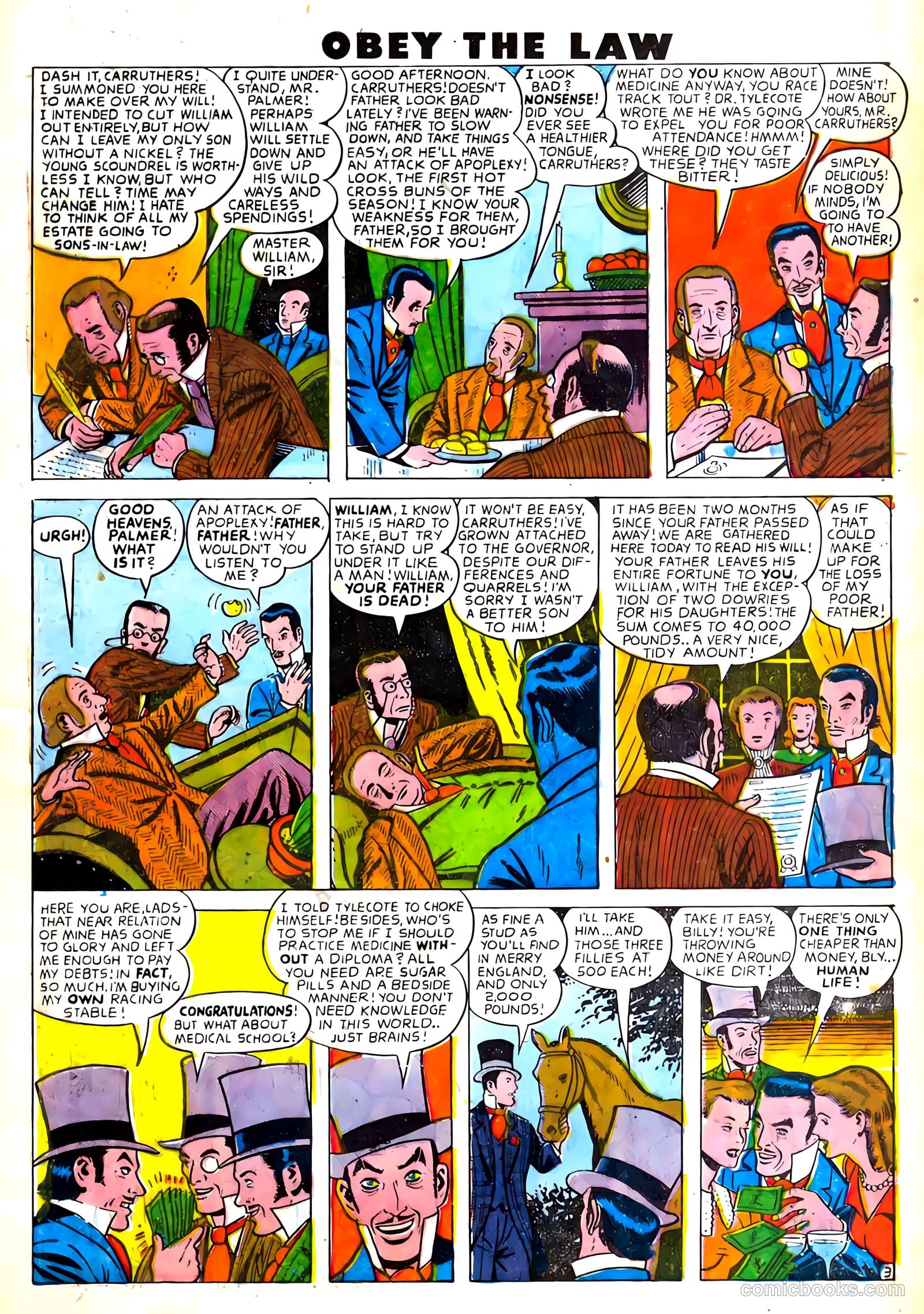 Crime and Punishment #5 (1948) — page 21 of 52