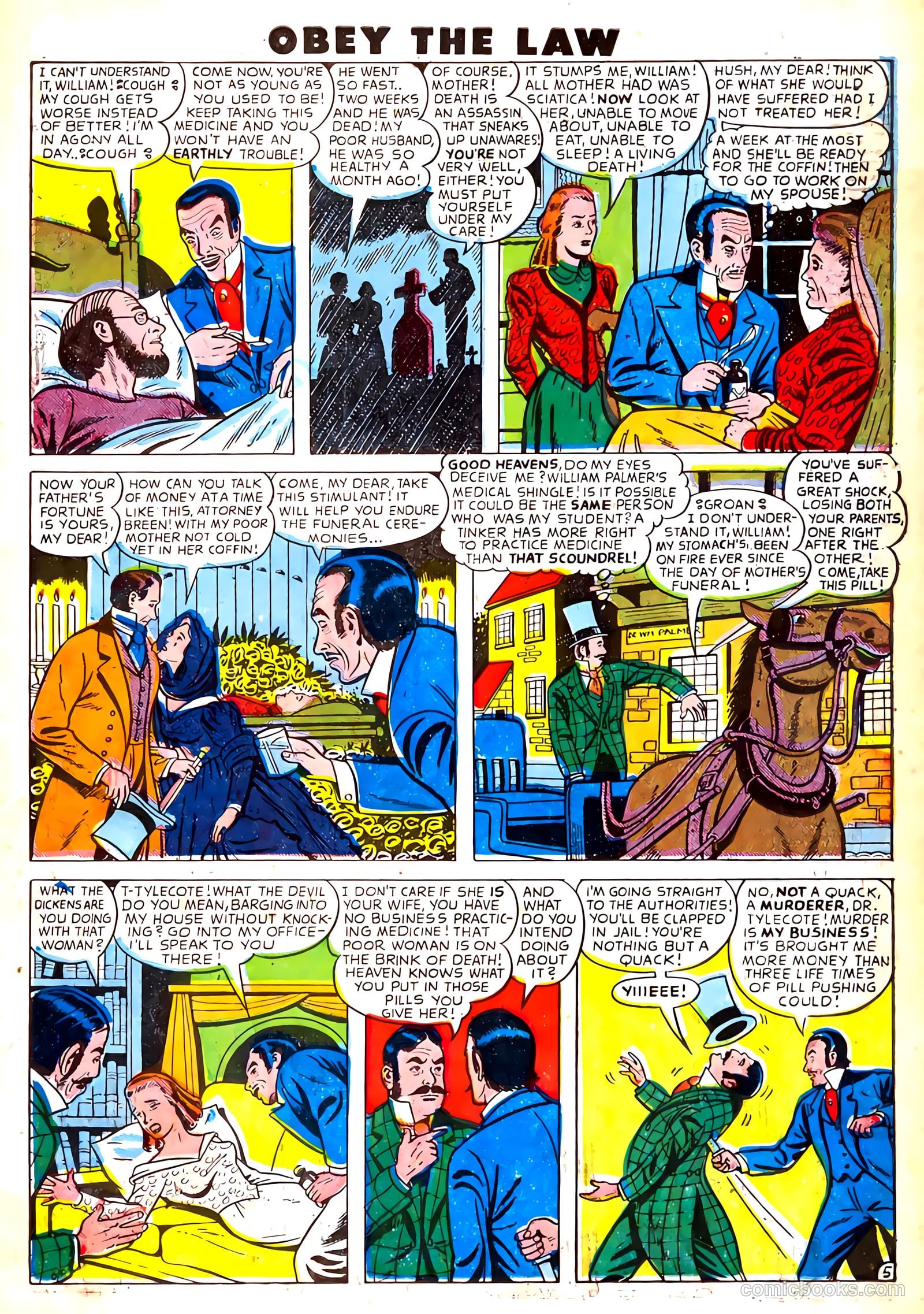 Crime and Punishment #5 (1948) — page 23 of 52