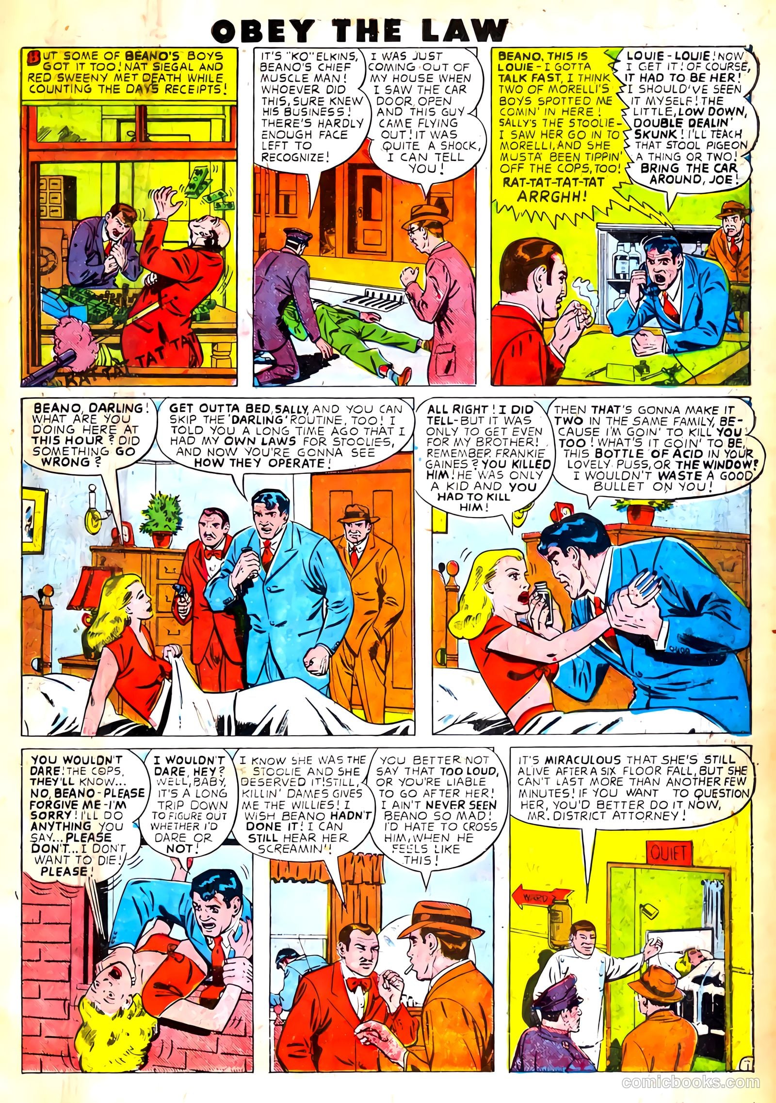 Crime and Punishment #5 (1948) — page 35 of 52
