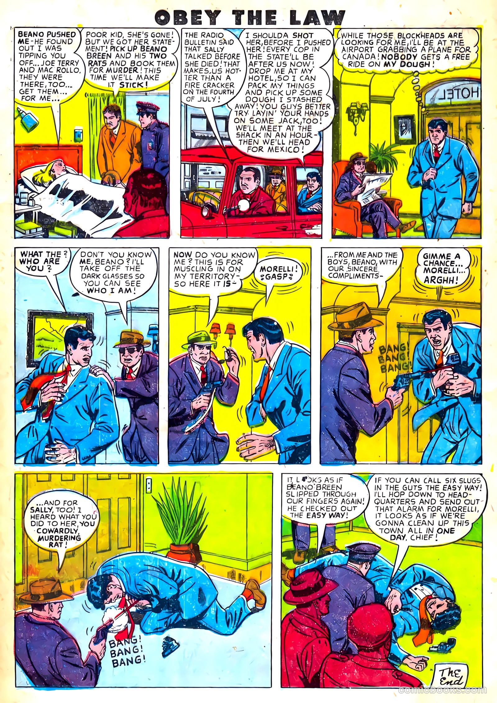 Crime and Punishment #5 (1948) — page 36 of 52