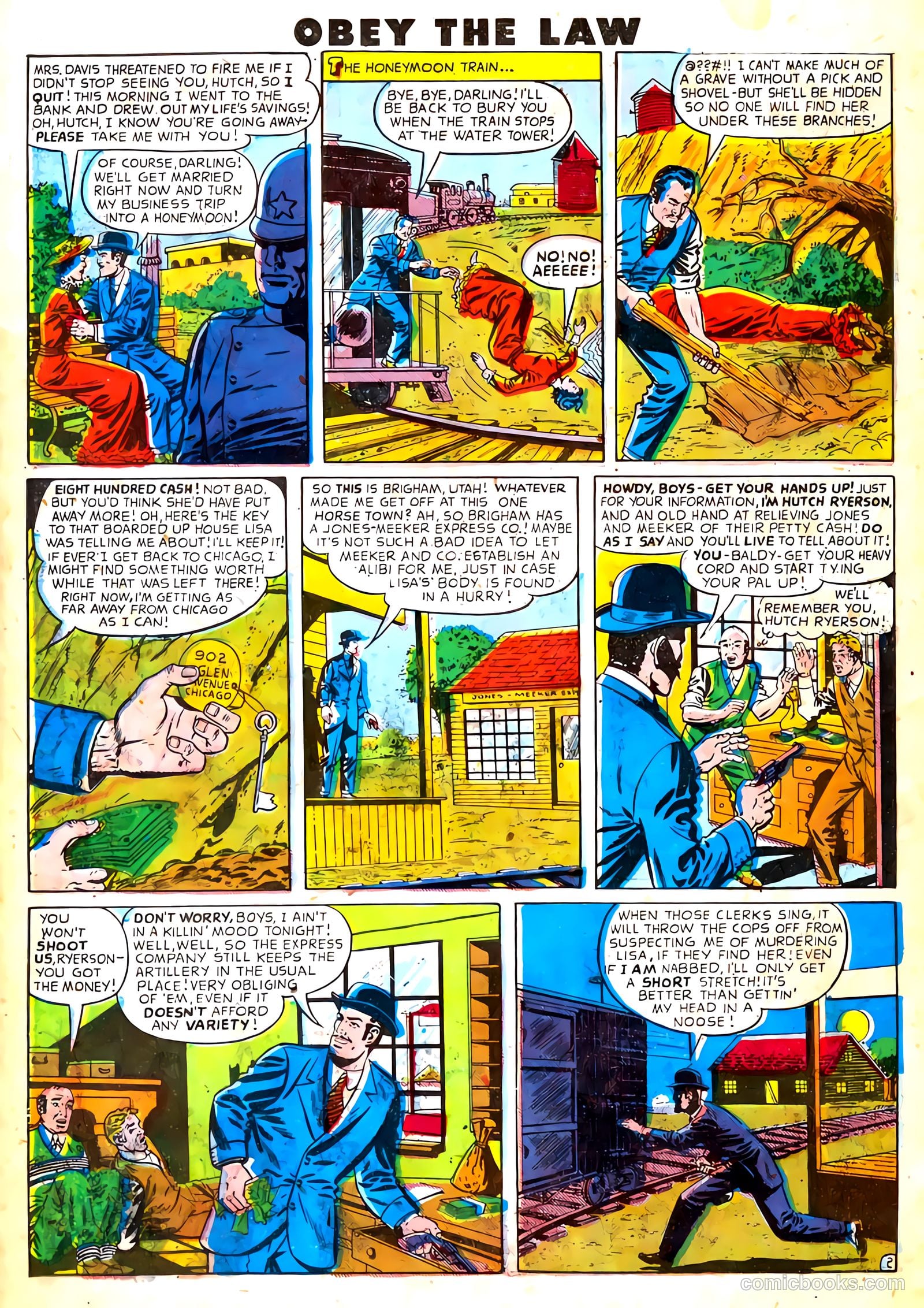 Crime and Punishment #5 (1948) — page 42 of 52