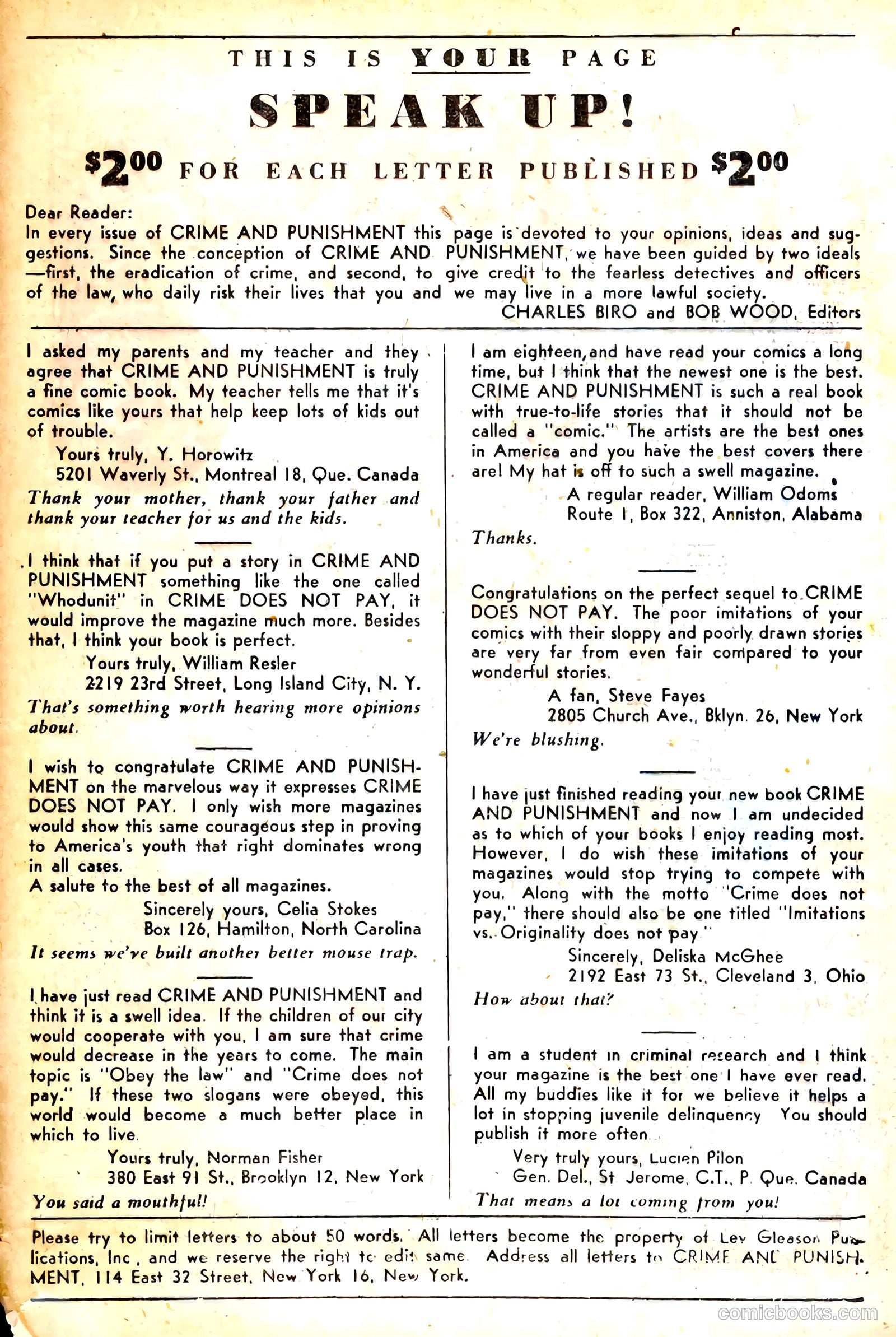 Crime and Punishment #5 (1948) — page 49 of 52