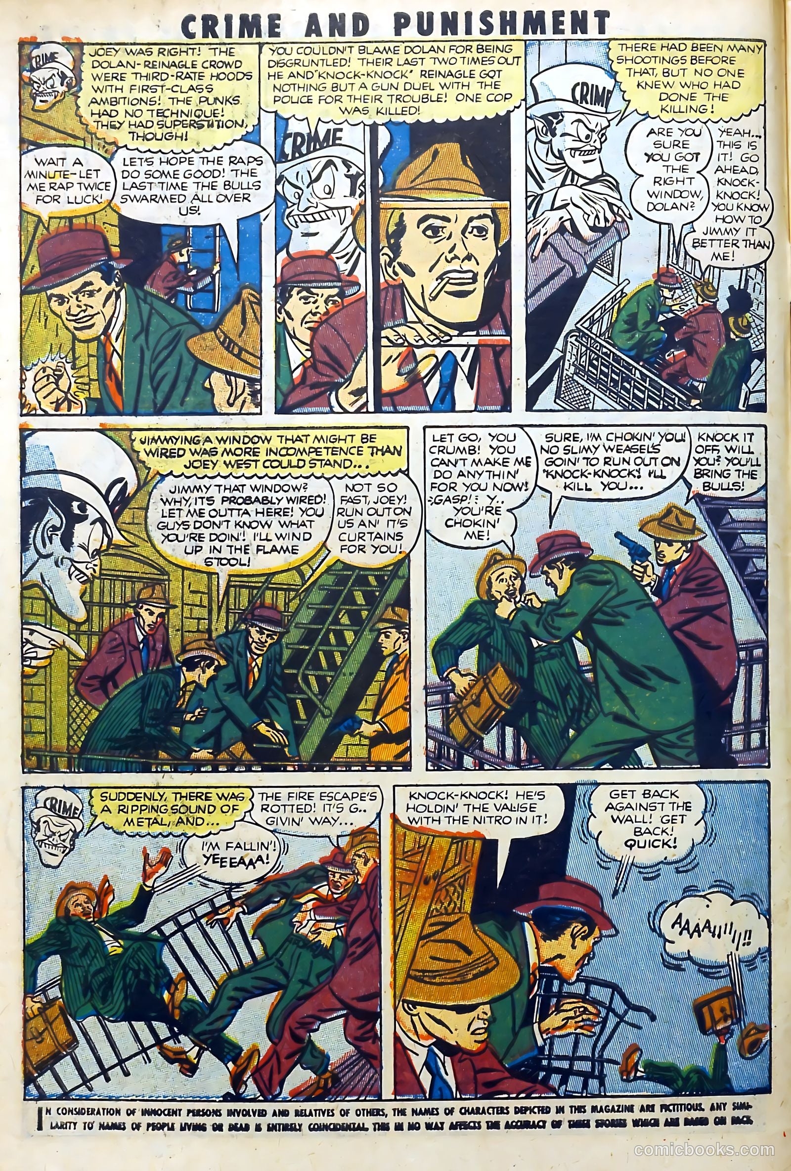 Crime and Punishment #50 (1952) — page 4 of 36