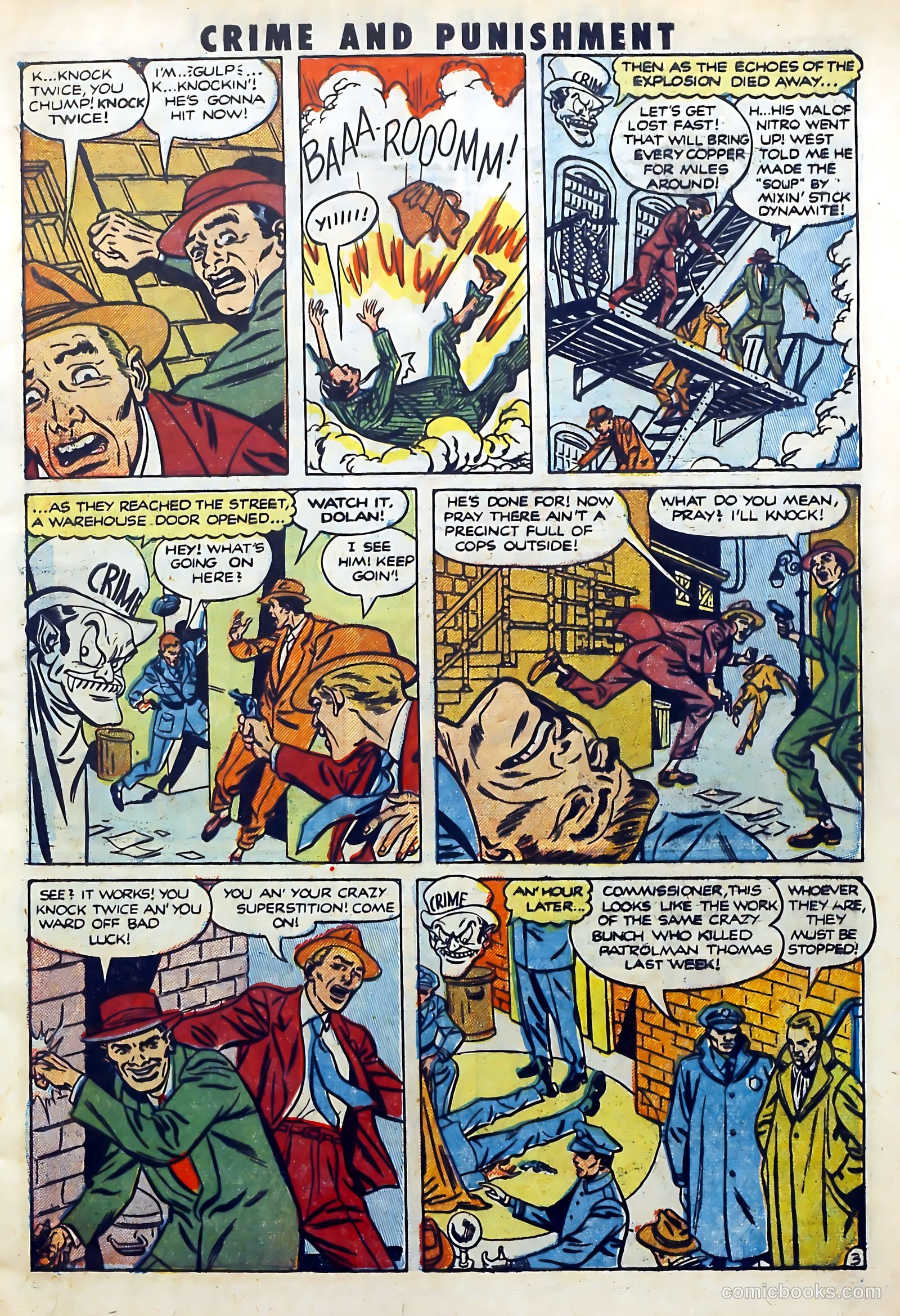 Crime and Punishment #50 (1952) — page 5 of 36
