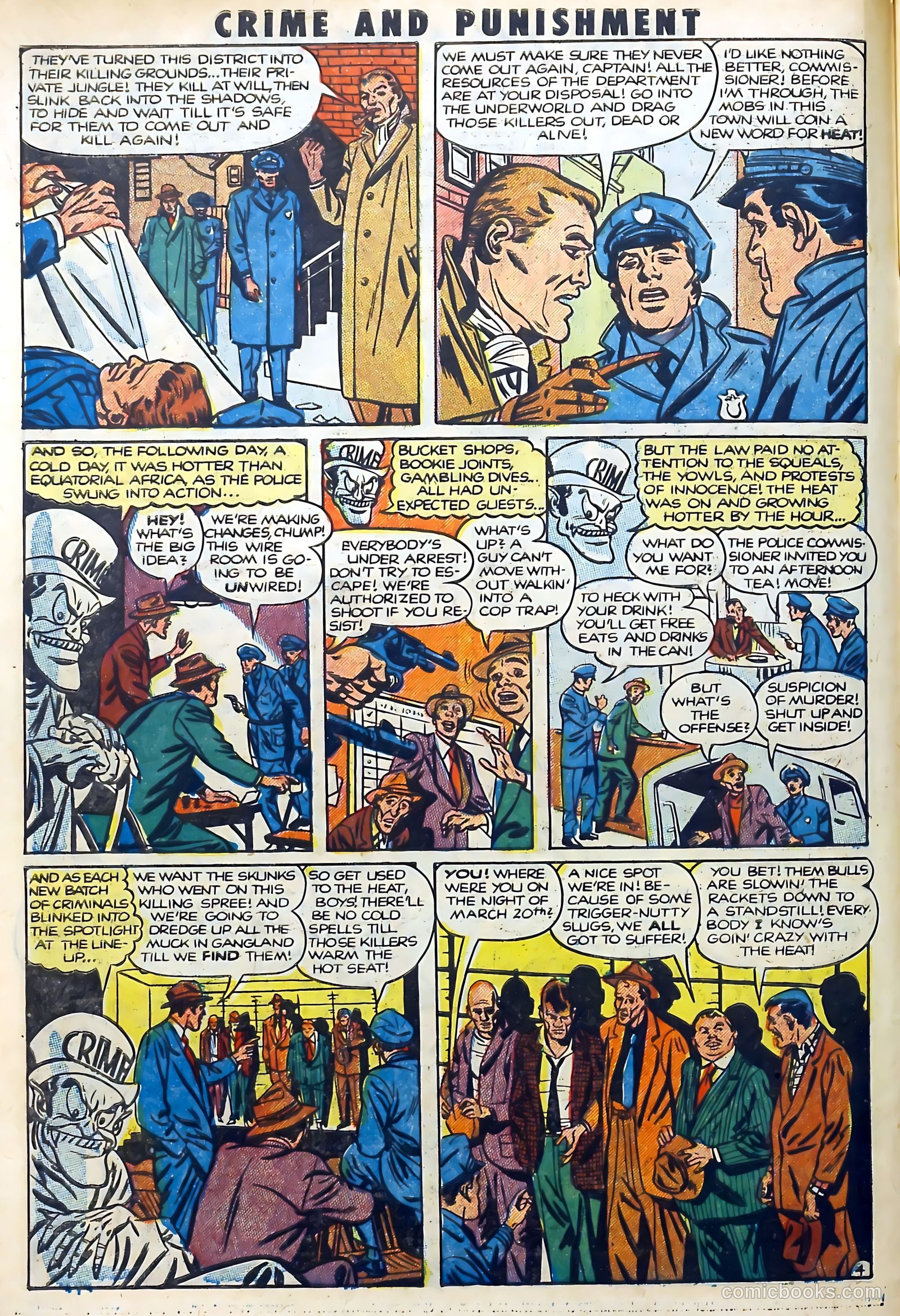 Crime and Punishment #50 (1952) — page 6 of 36