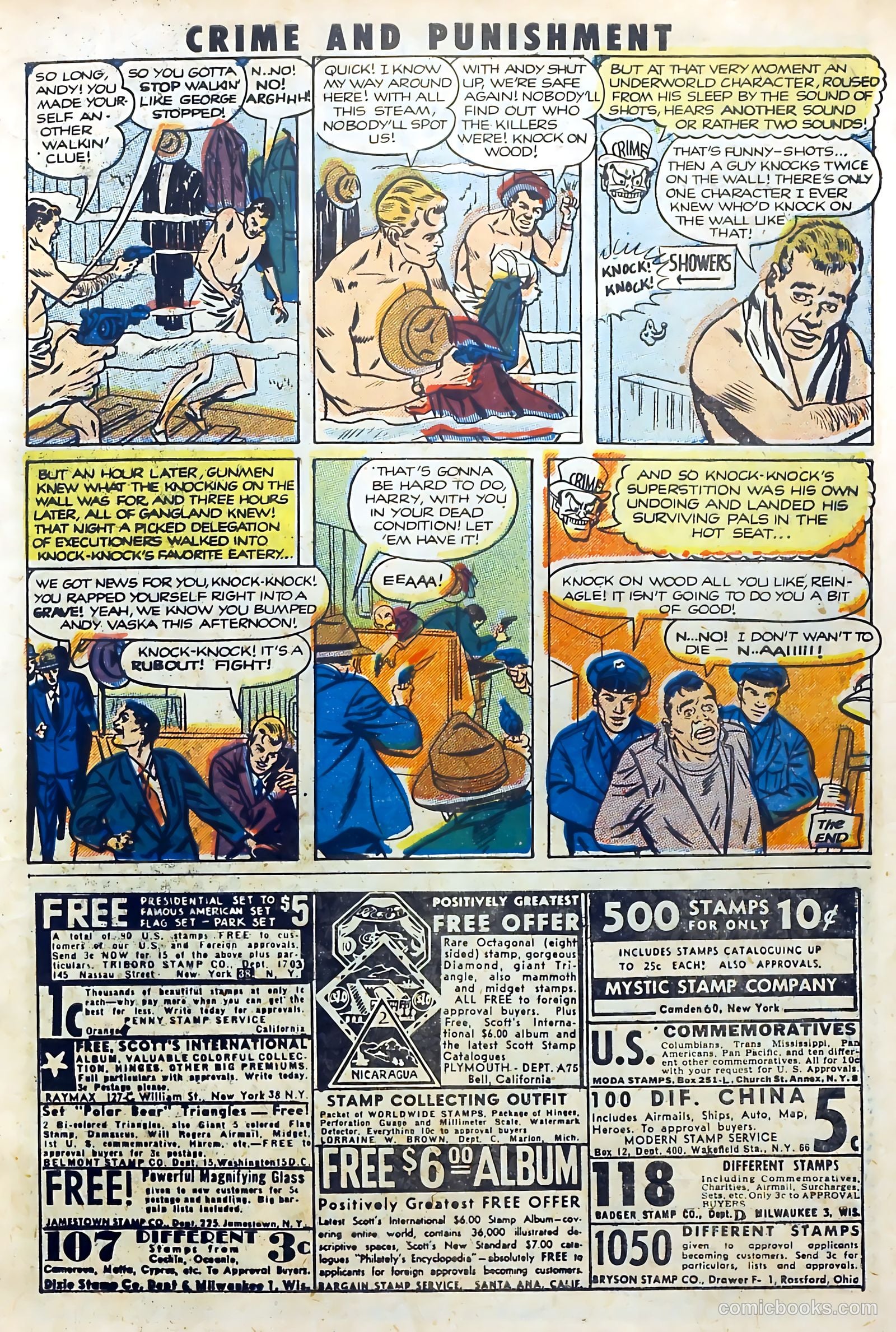Crime and Punishment #50 (1952) — page 9 of 36