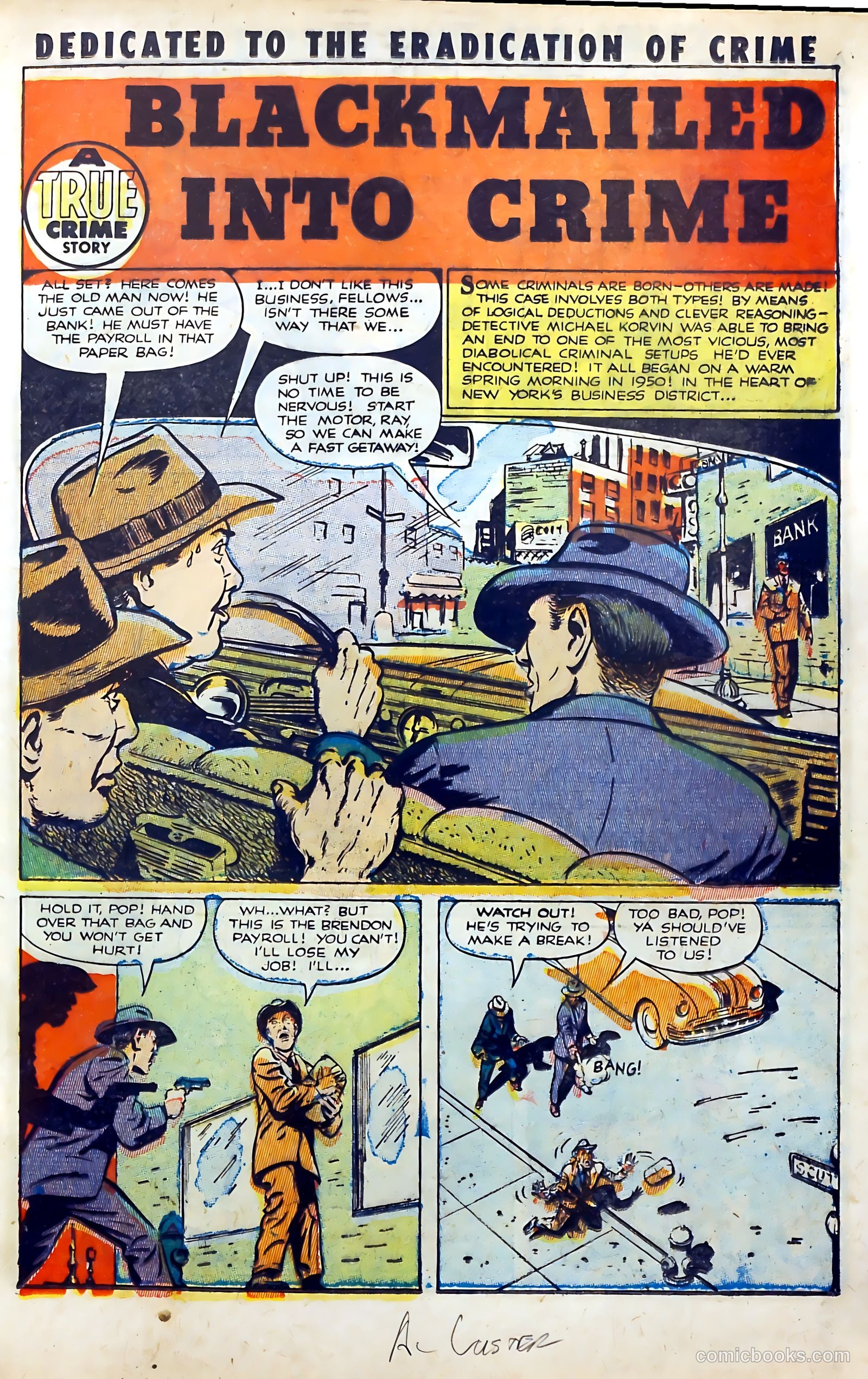 Crime and Punishment #50 (1952) — page 11 of 36