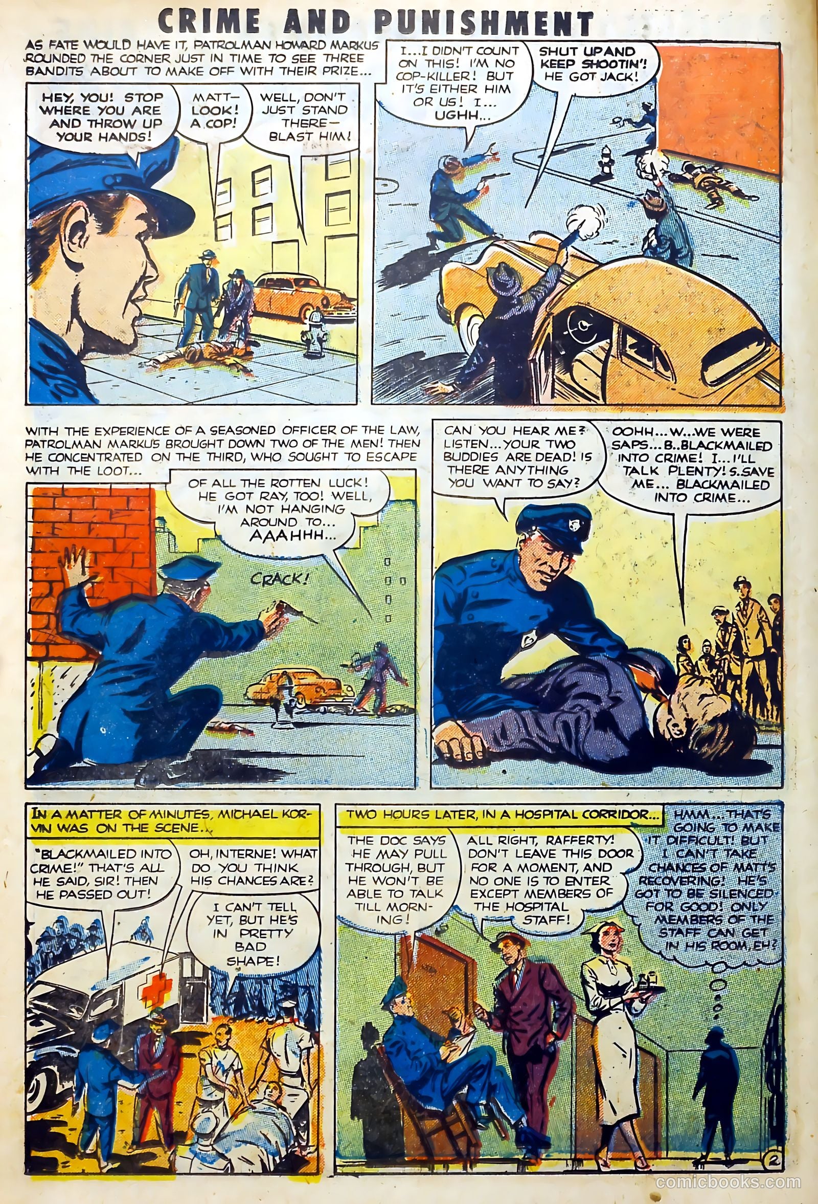 Crime and Punishment #50 (1952) — page 12 of 36