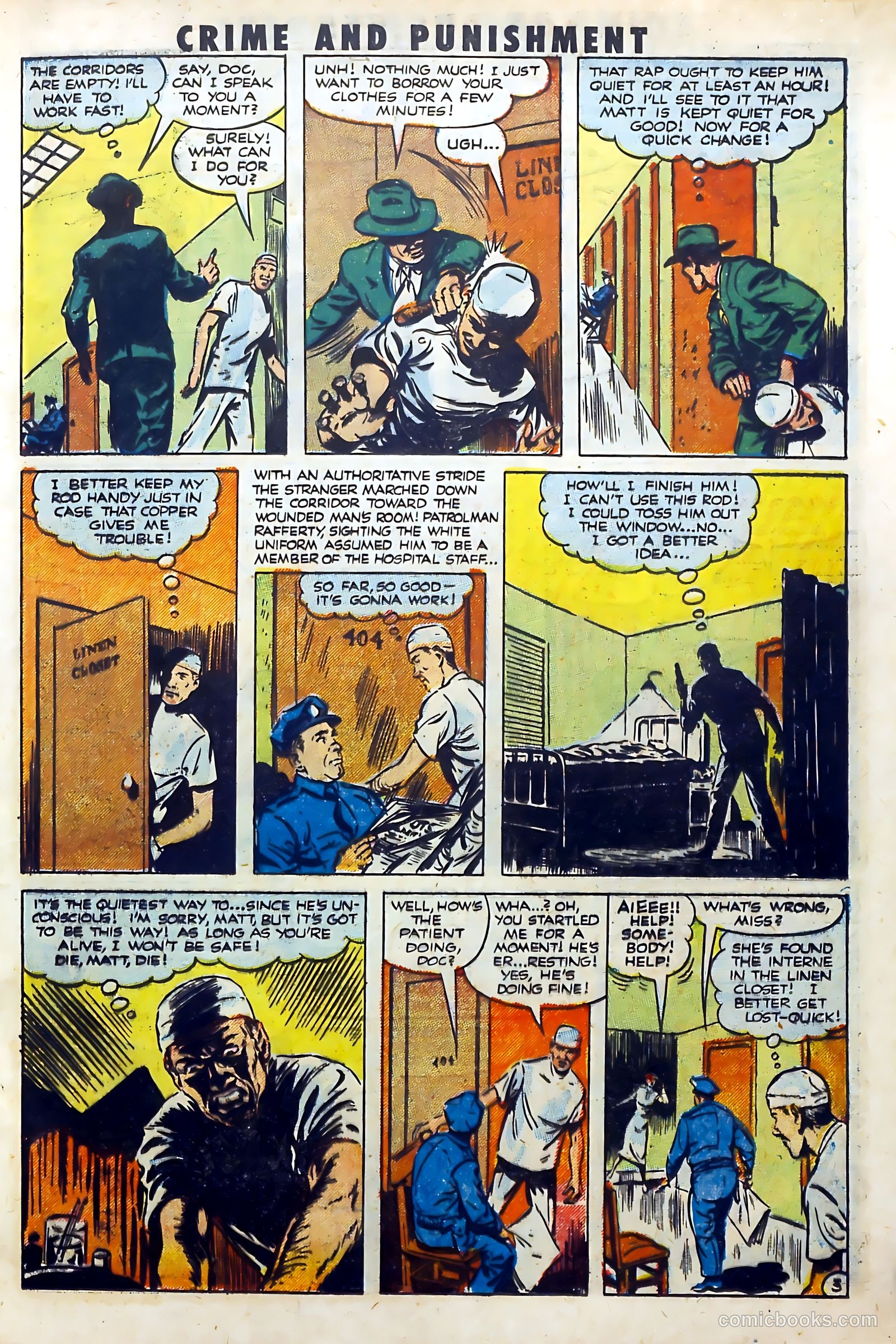 Crime and Punishment #50 (1952) — page 13 of 36