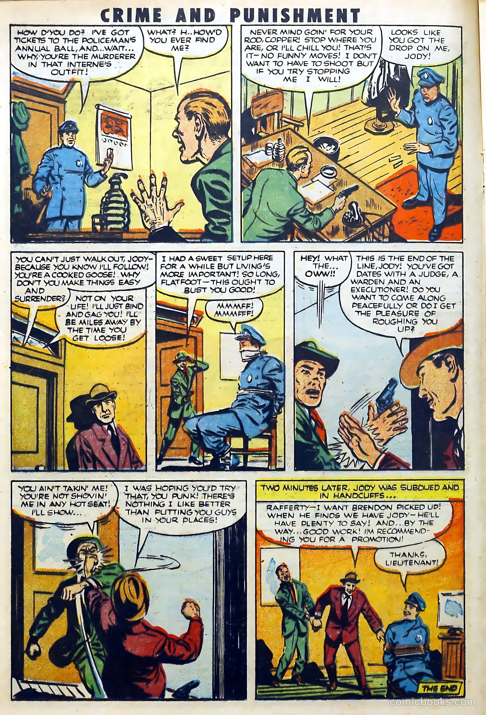 Crime and Punishment #50 (1952) — page 16 of 36