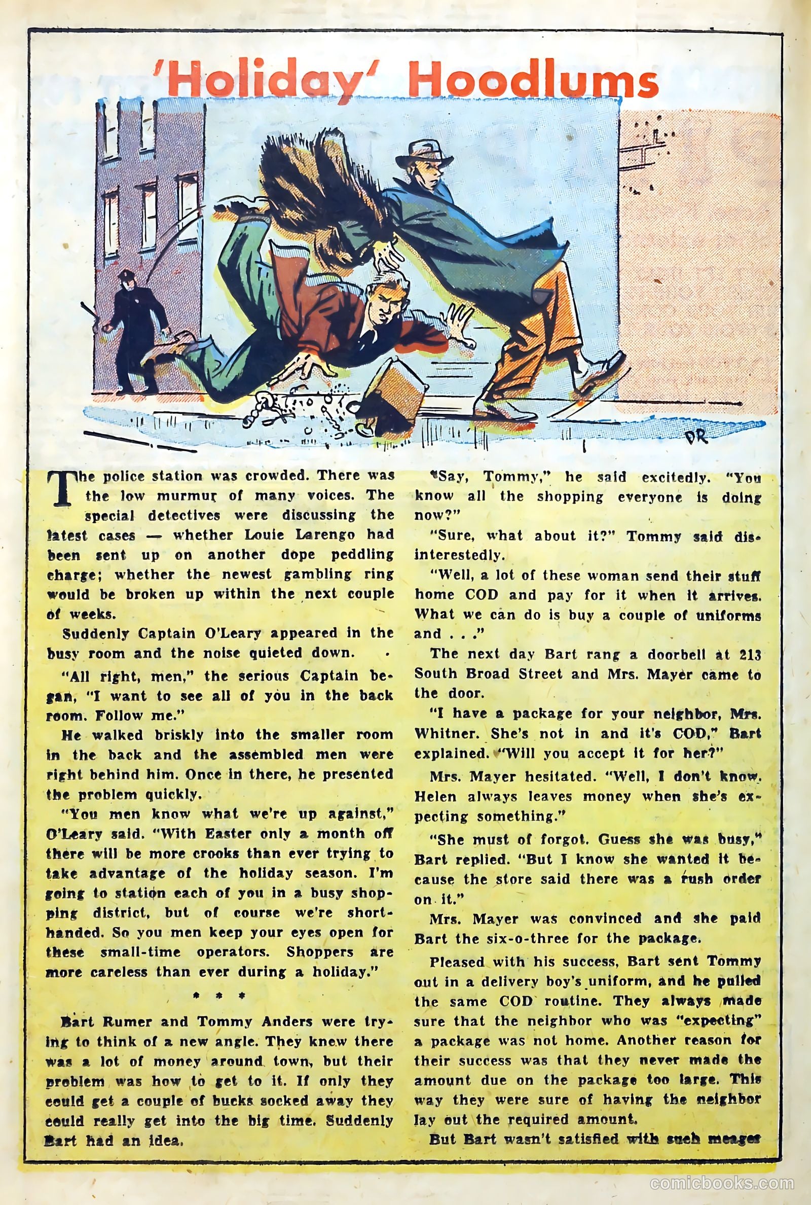 Crime and Punishment #50 (1952) — page 18 of 36